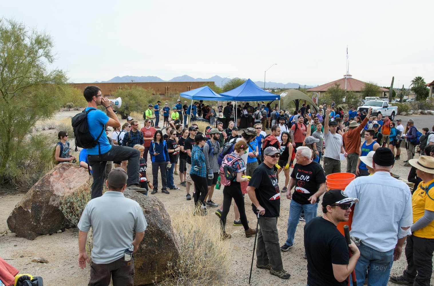 Beardsley Boulder Pile Cleanup with REI | March 10, 2018