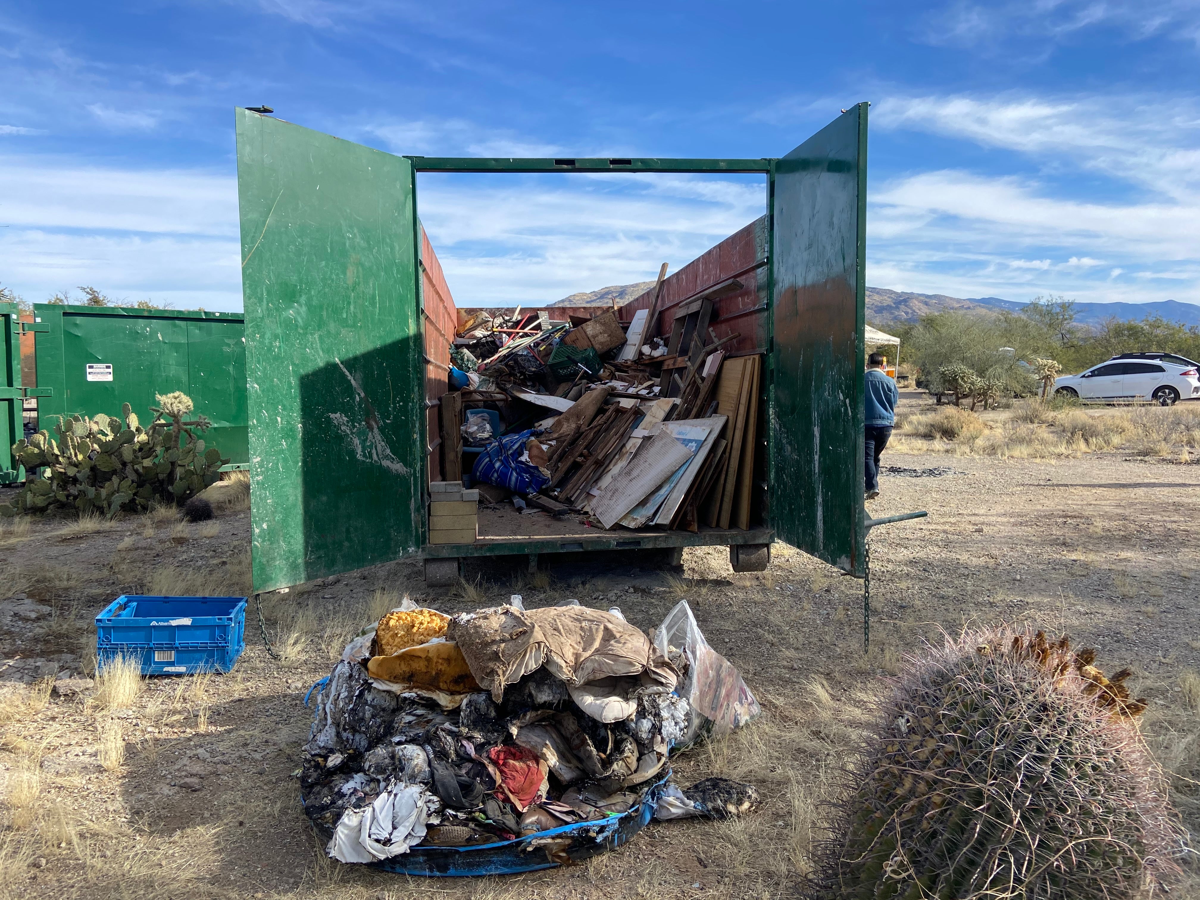 Where can I pick up litter?