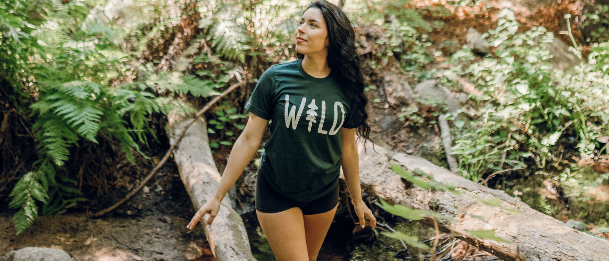 Outdoor Graphic Tees Keep Nature Wild