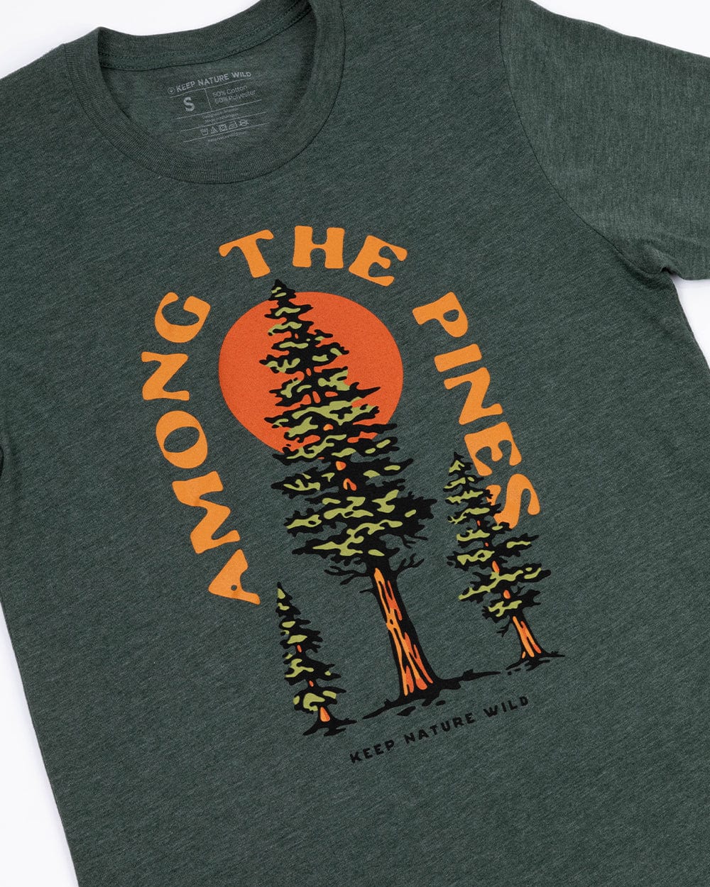 Keep It Wild Tee Among the Pines Unisex Tee | Heather Forest