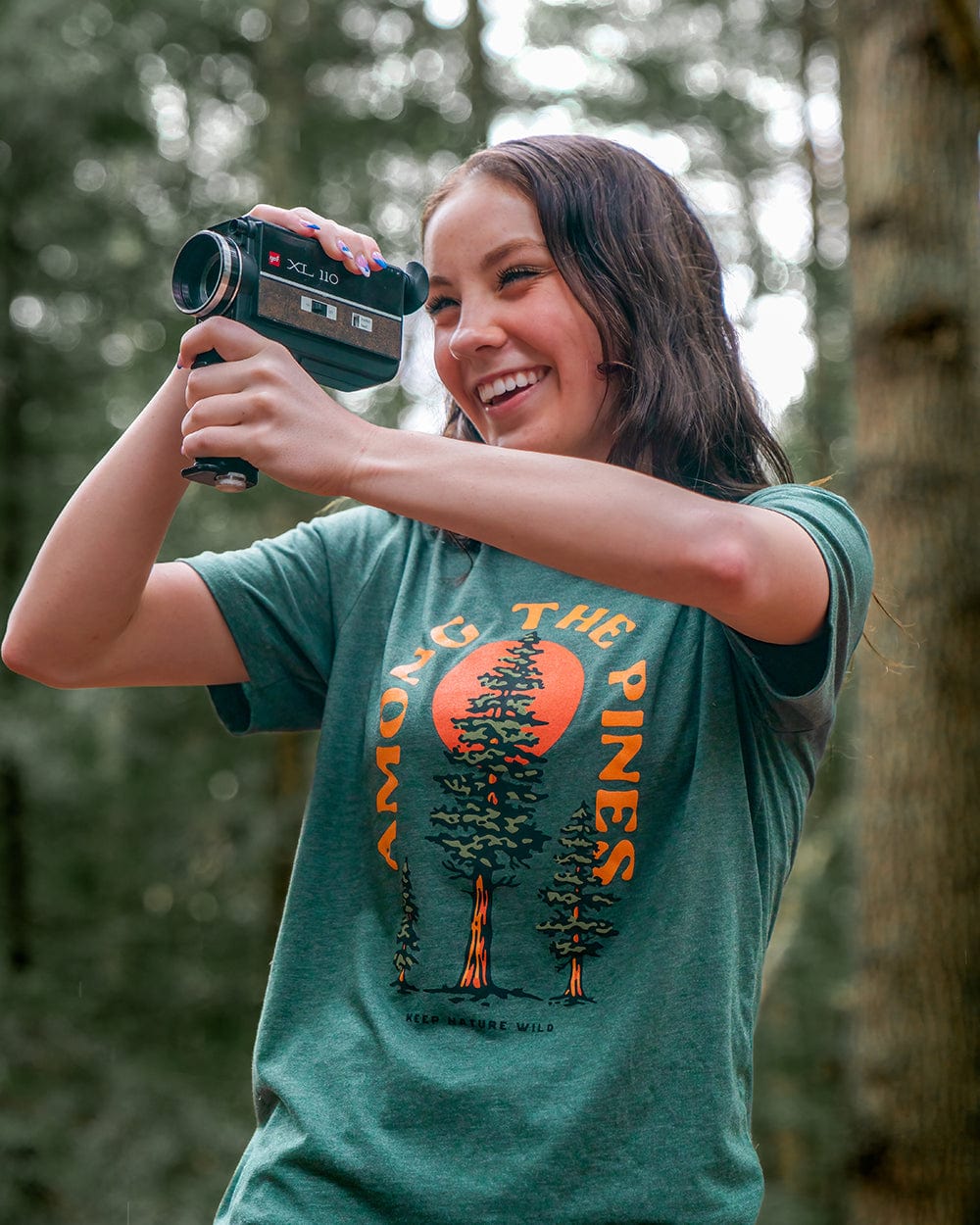 Keep It Wild Tee Among the Pines Unisex Tee | Heather Forest