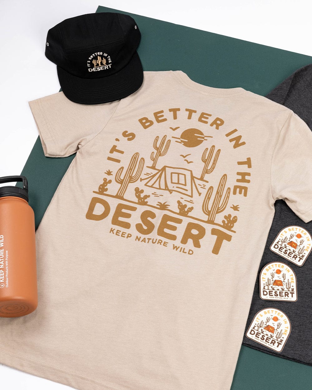 Keep It Wild Tee Better in the Desert Unisex Tee | Heather Tan