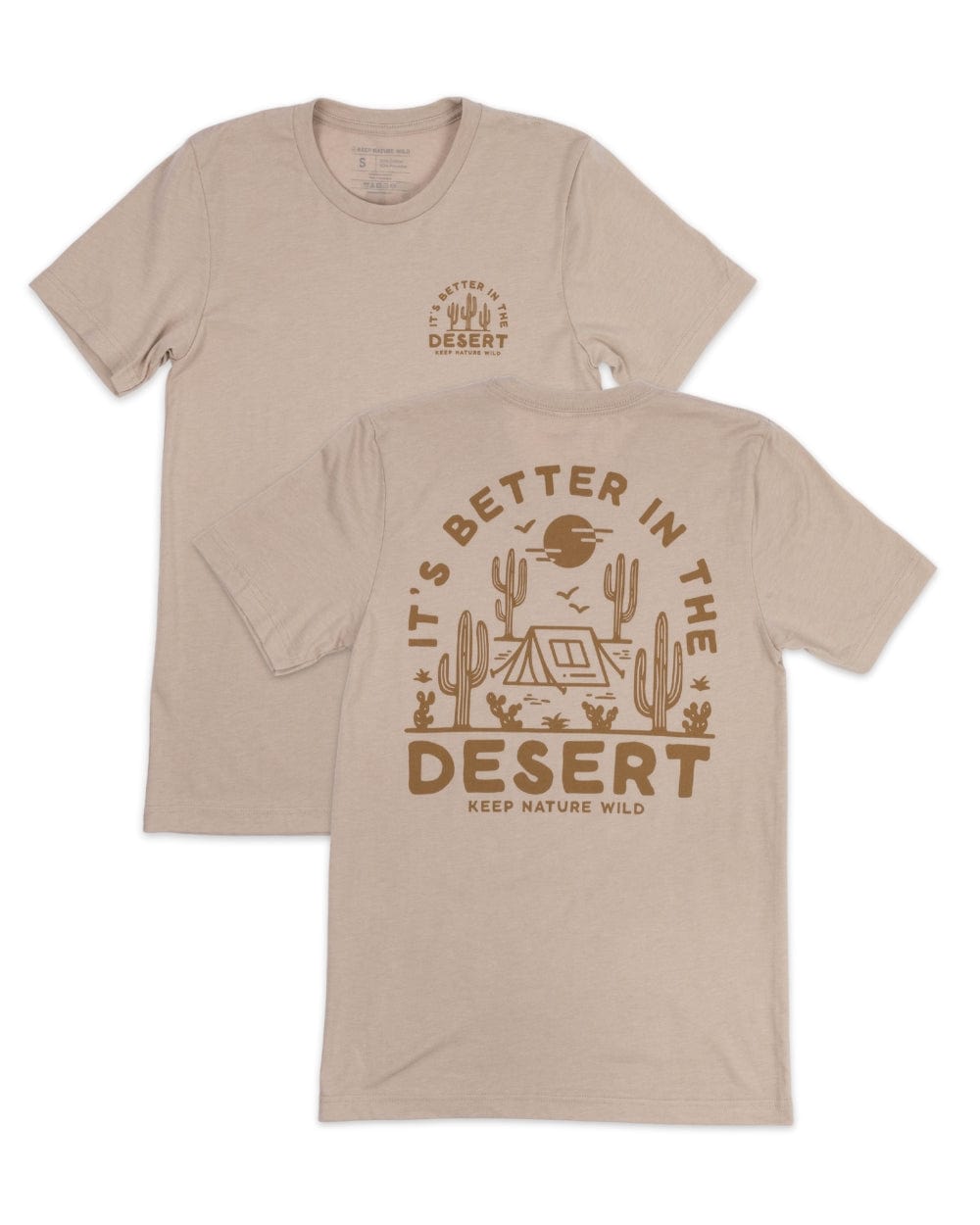 Keep It Wild Tee Better in the Desert Unisex Tee | Heather Tan