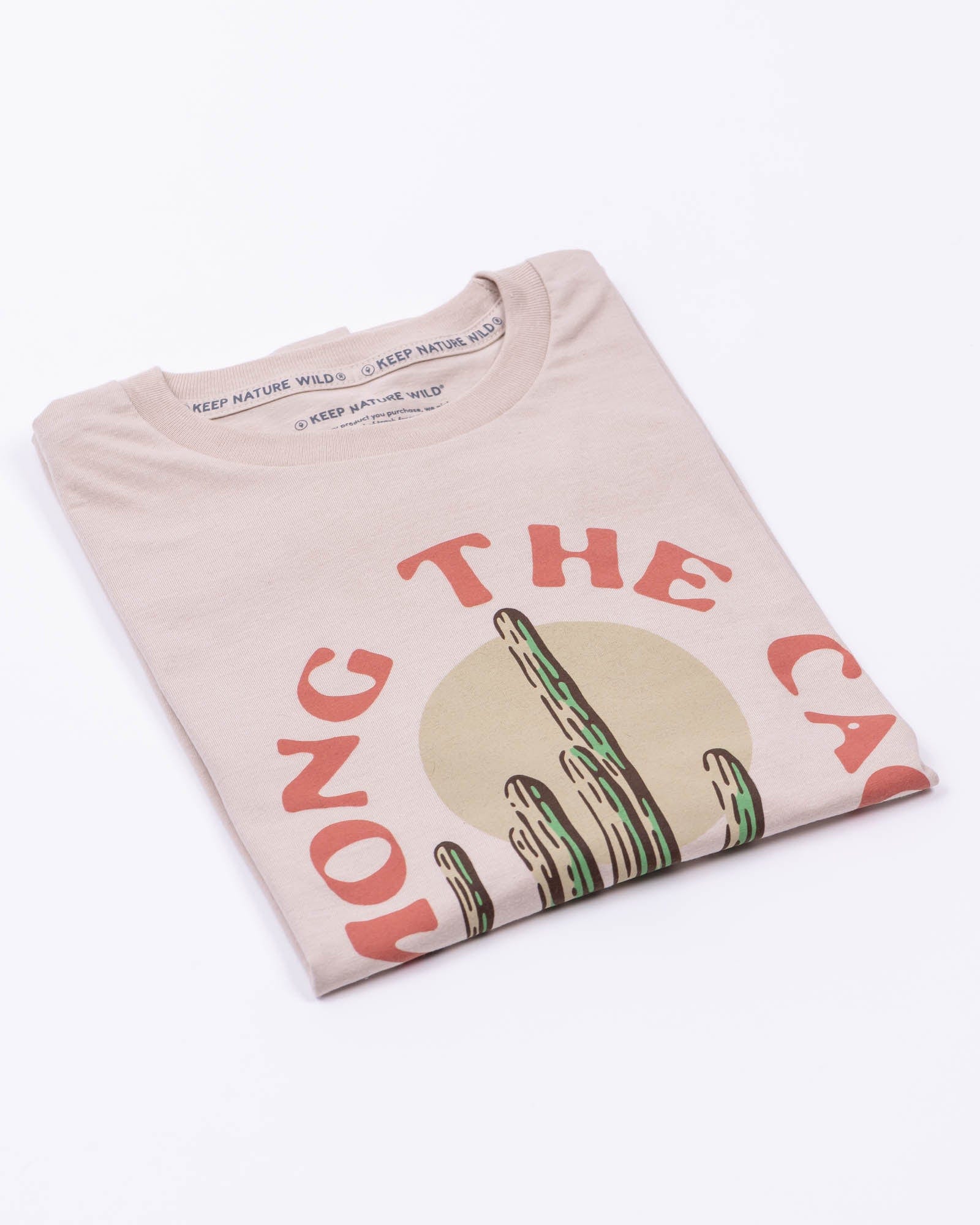 Keep Nature Wild Tee Among the Cacti Unisex Tee | Heather Tan