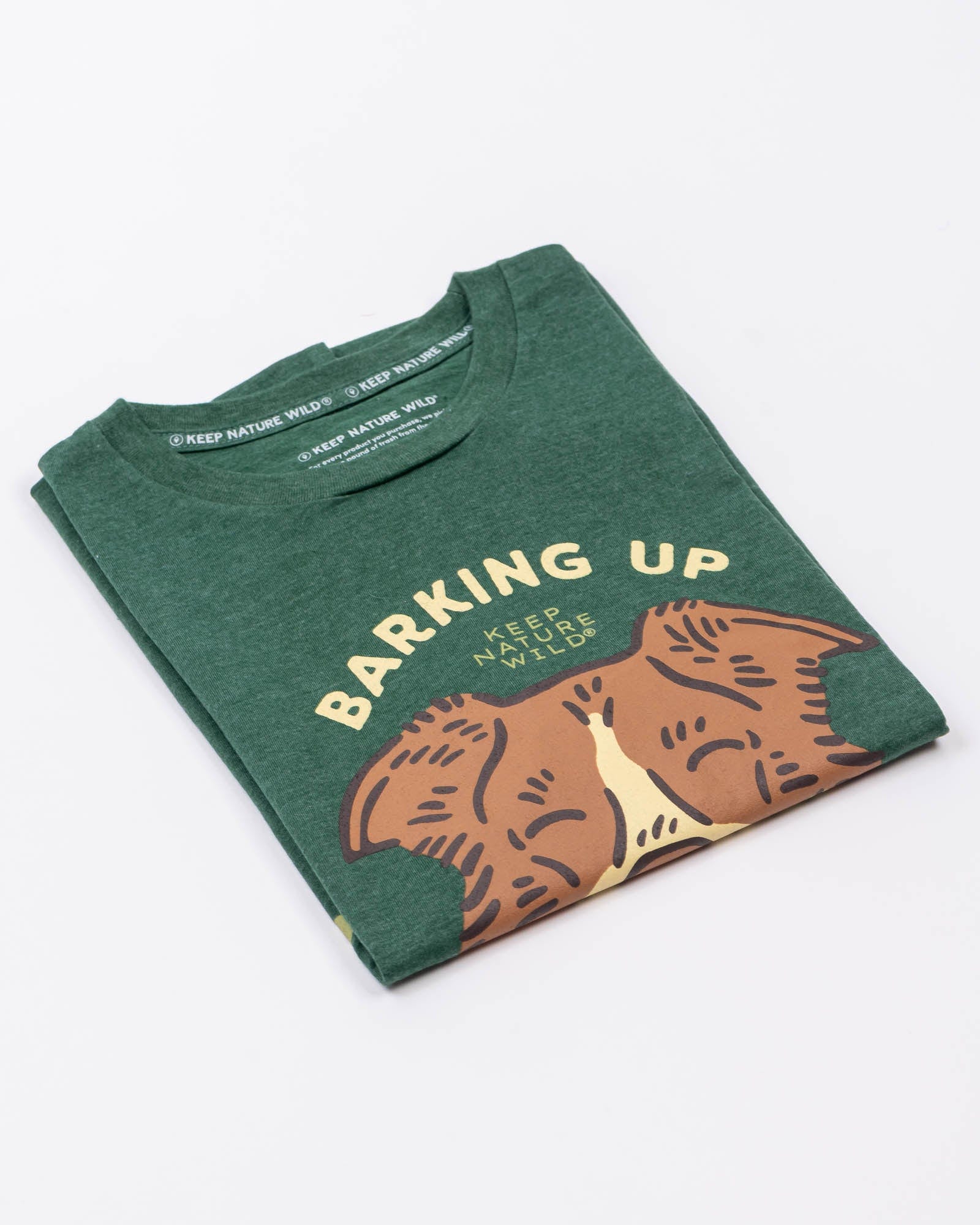 Keep Nature Wild Tee Barking Up All the Trees Unisex Tee | Heather Forest