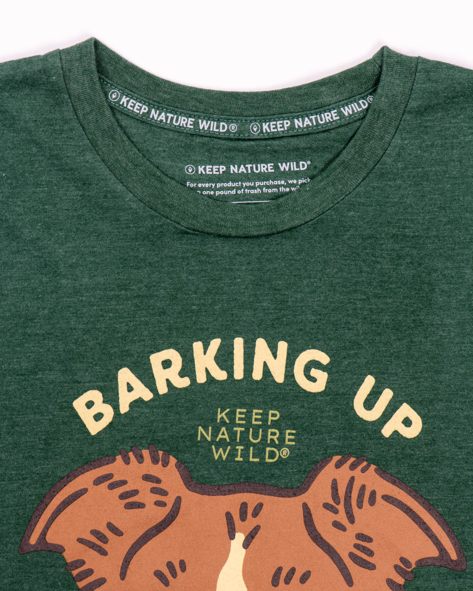 Keep Nature Wild Tee Barking Up All the Trees Unisex Tee | Heather Forest