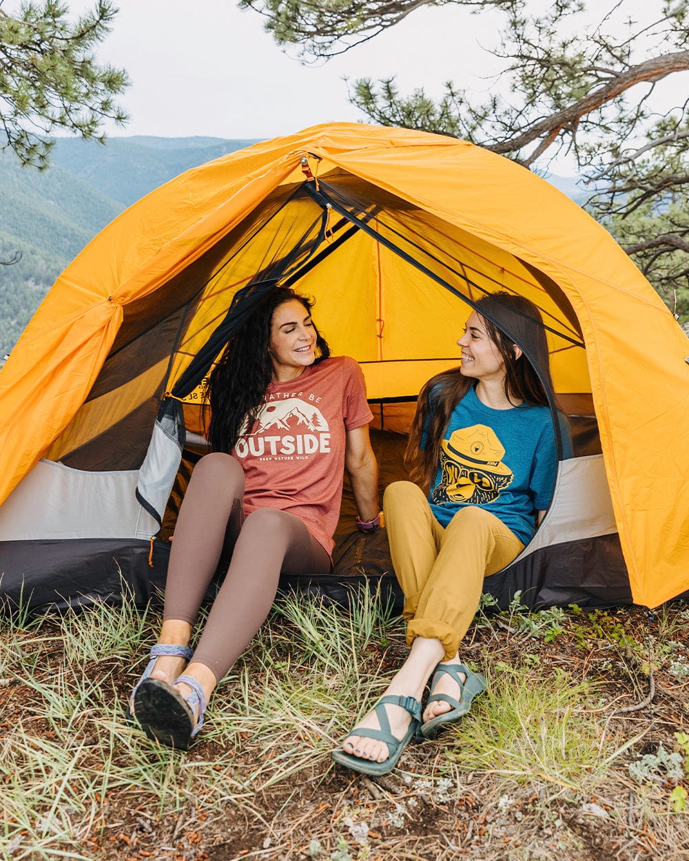 Keep Nature Wild Tee Be Outside Unisex Tee | Redwood