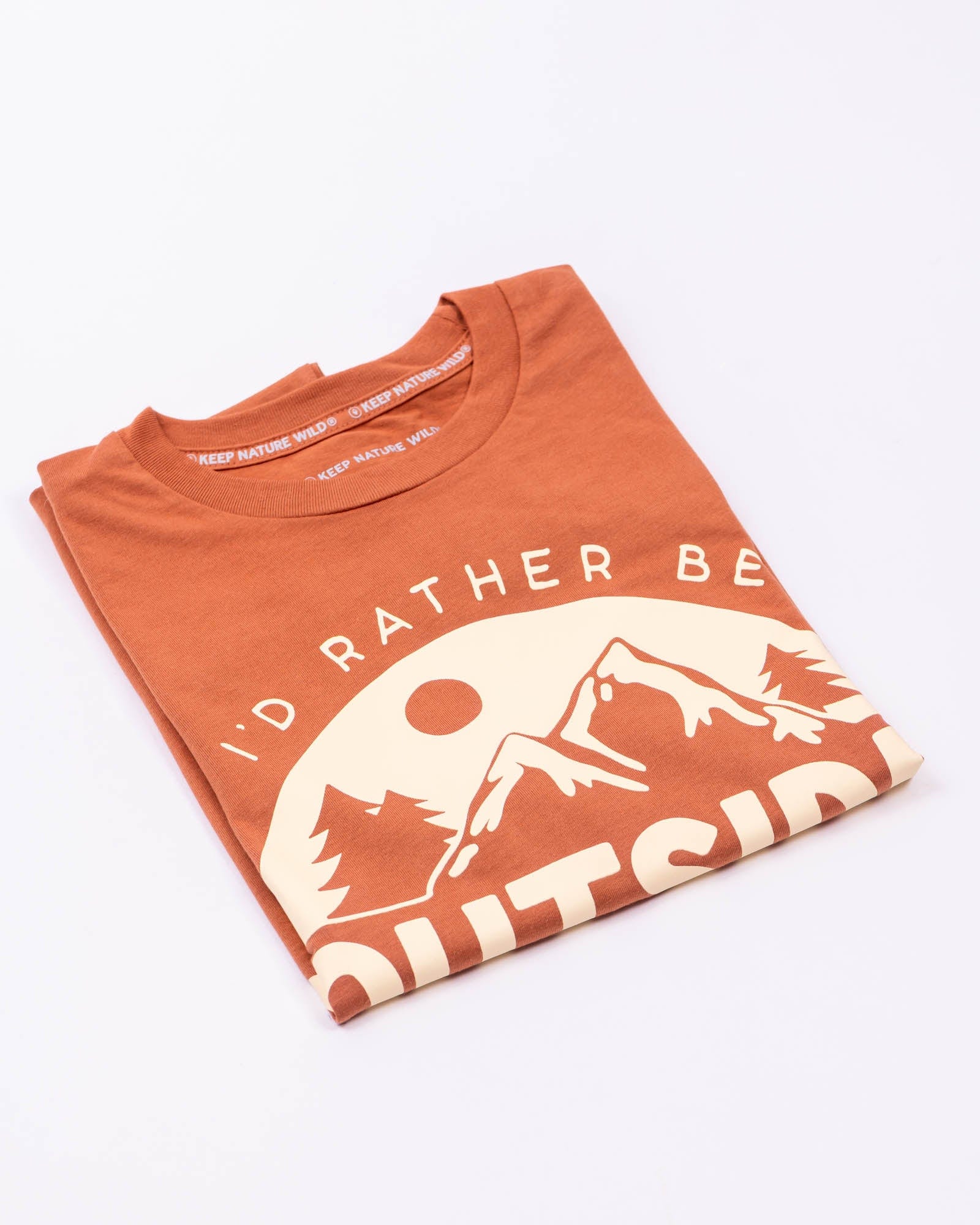 Keep Nature Wild Tee Be Outside Unisex Tee | Redwood