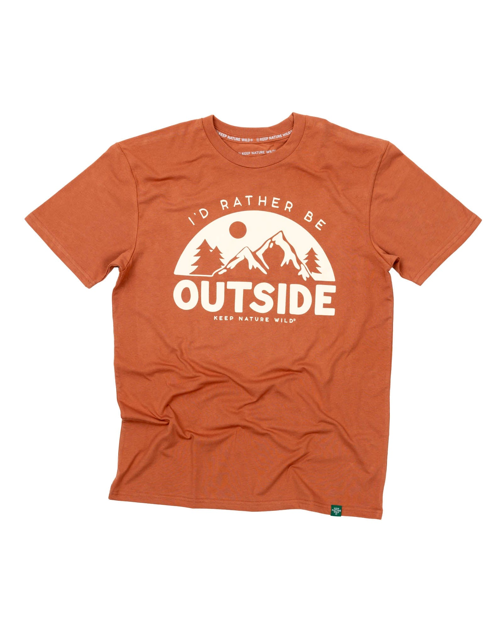 Keep Nature Wild Tee Be Outside Unisex Tee | Redwood