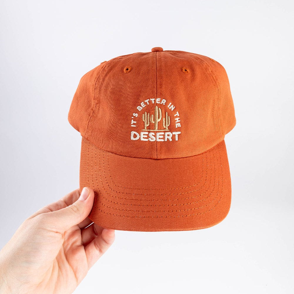 Keep Nature Wild Hat Better in the Desert Dad Hat | Burnt Orange
