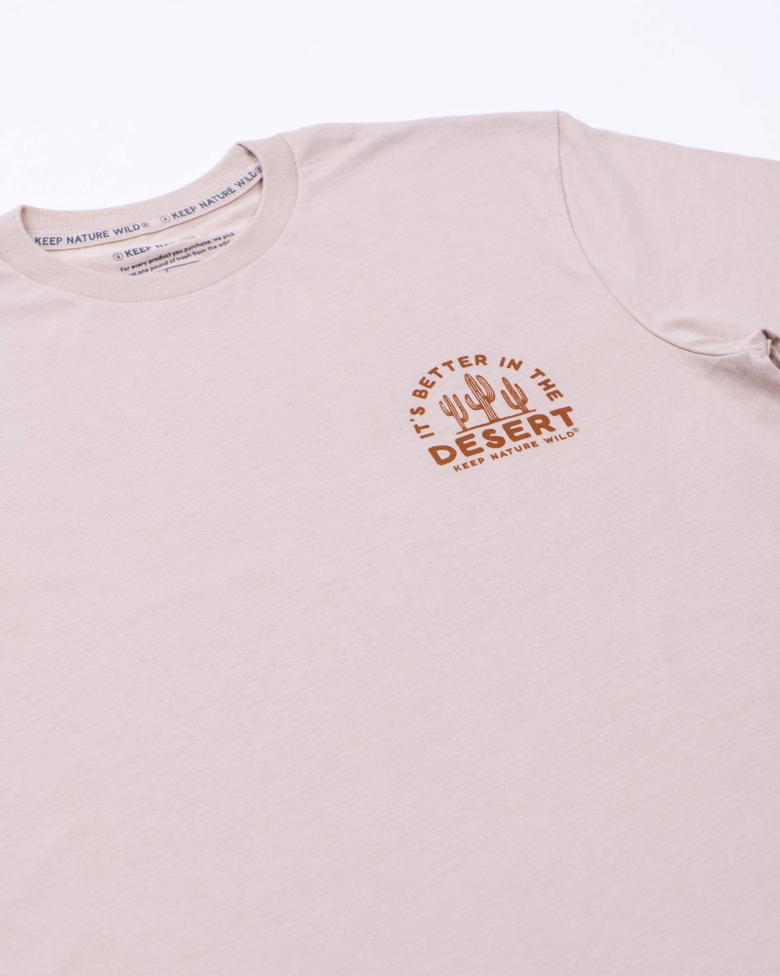 Keep Nature Wild Tee Better in the Desert Unisex Tee | Heather Tan