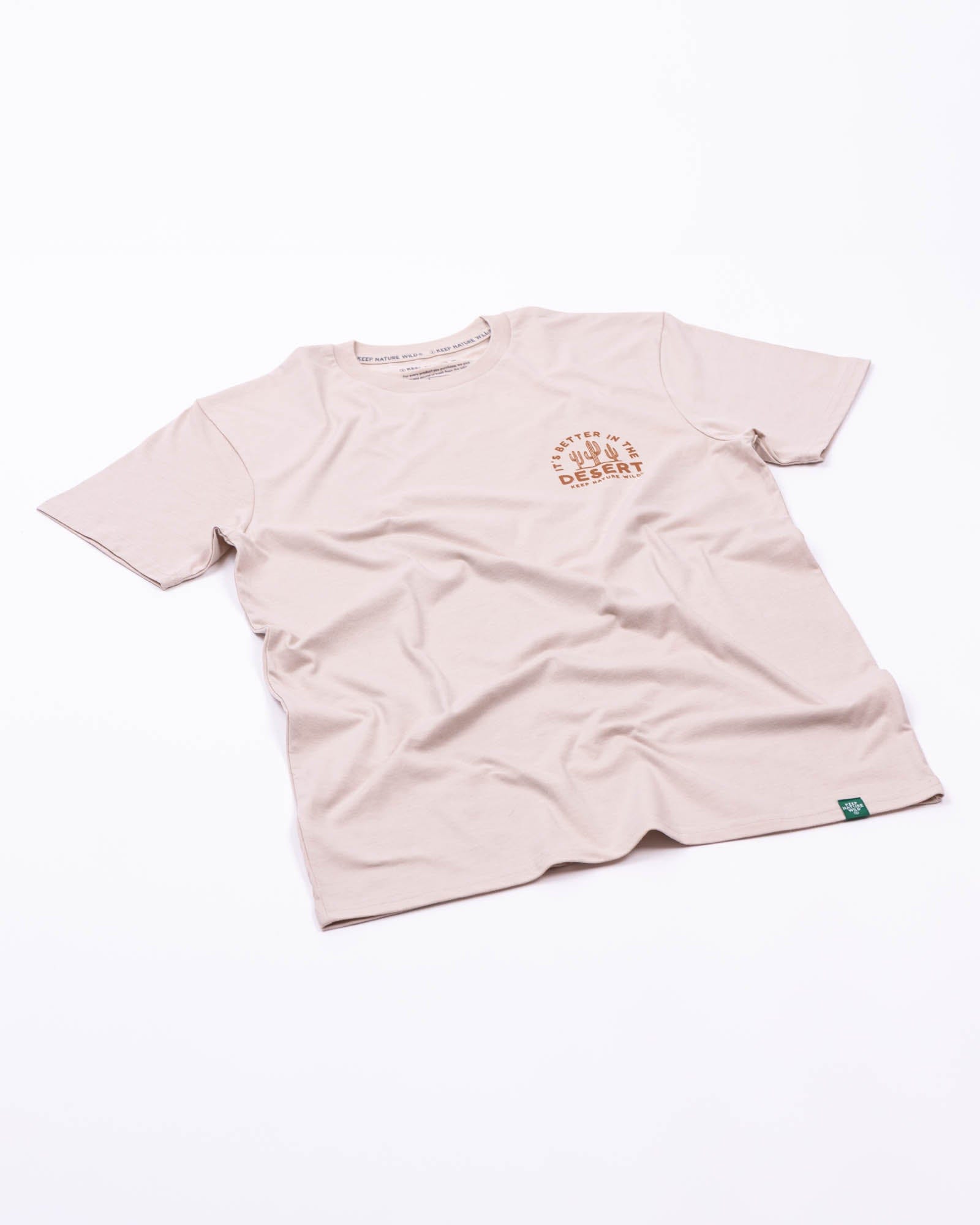 Keep Nature Wild Tee Better in the Desert Unisex Tee | Heather Tan