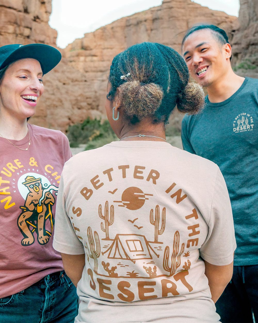 Keep Nature Wild Tee Better in the Desert Unisex Tee | Heather Tan