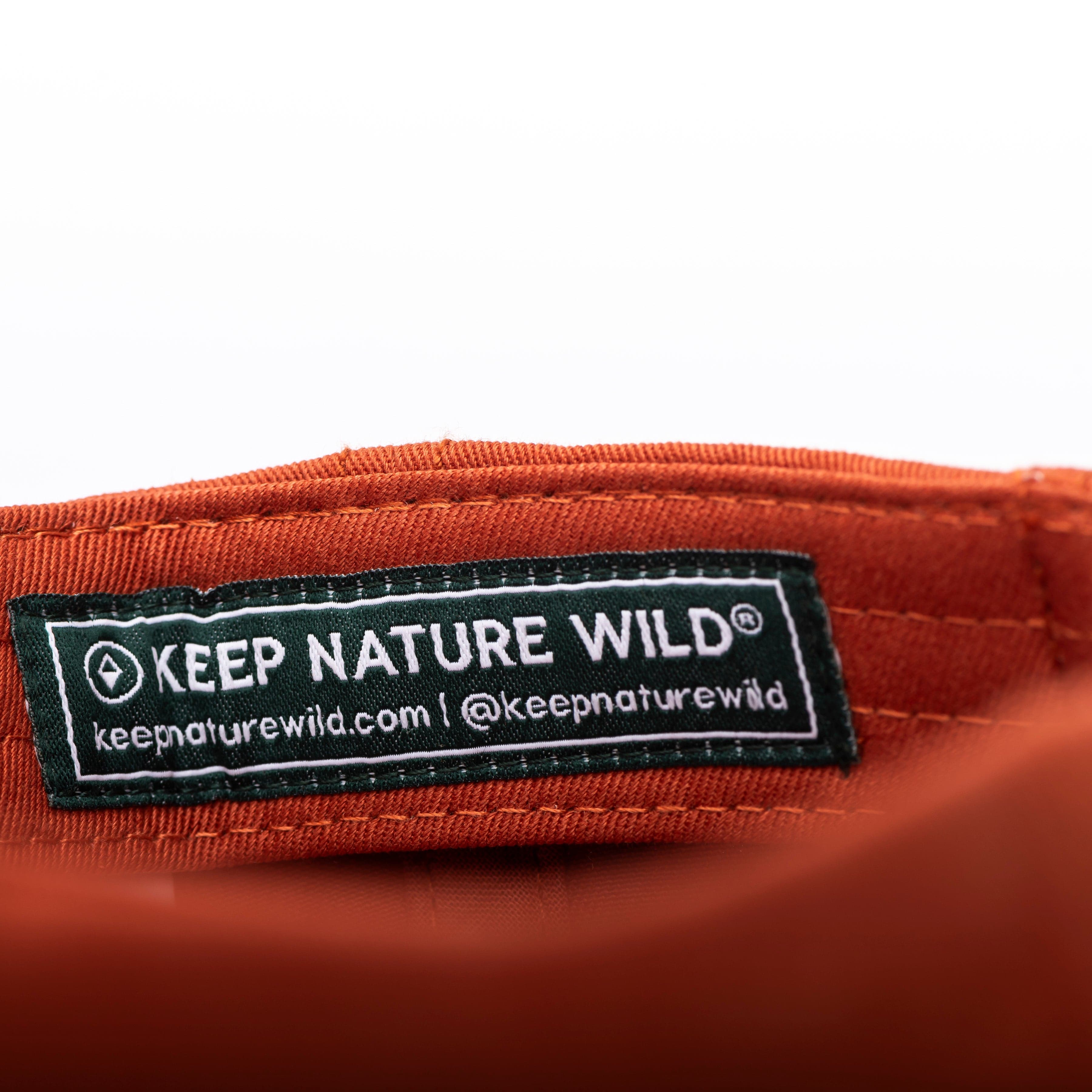 Keep Nature Wild Hat Bloom Dad Hat | Burnt Orange