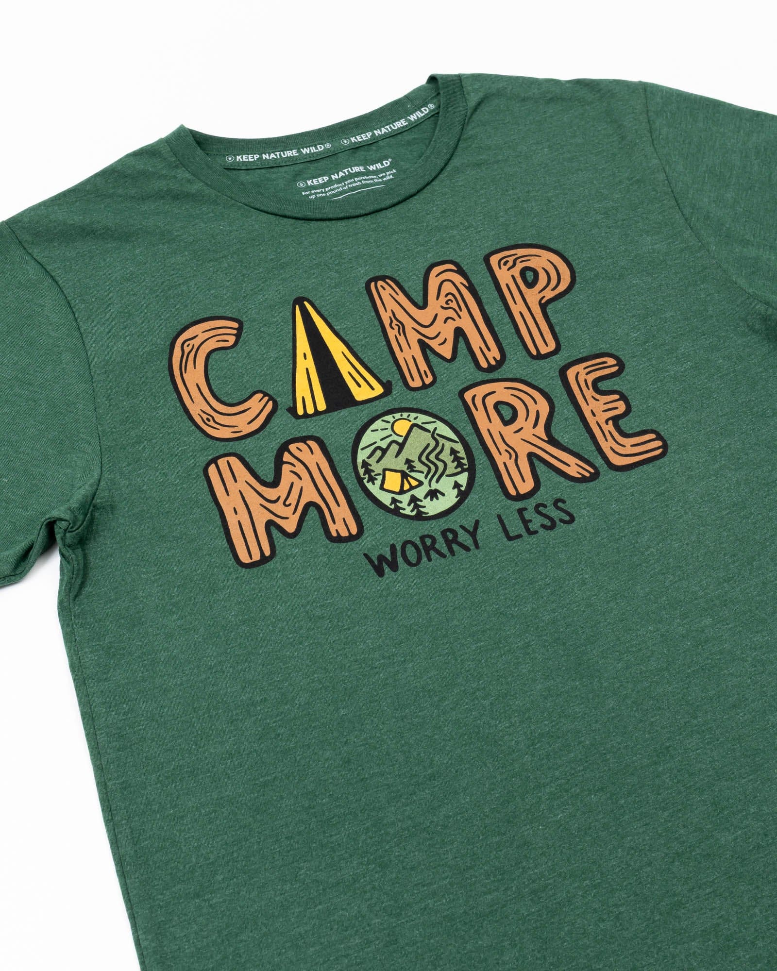 Keep Nature Wild Tee Camp More Unisex Tee | Heather Forest