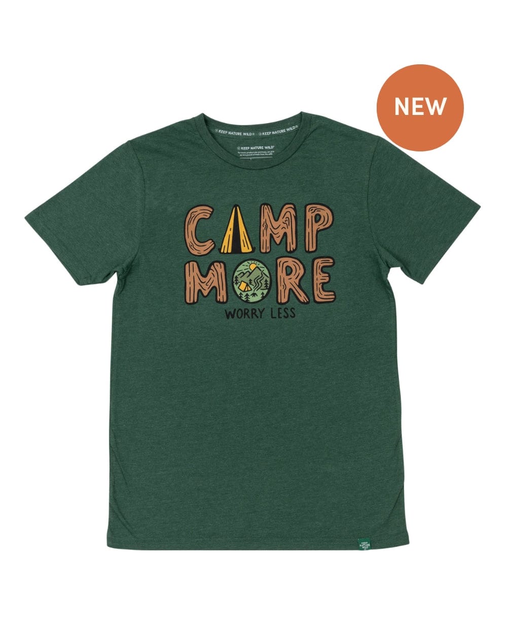 Keep Nature Wild Tee Camp More Unisex Tee | Heather Forest