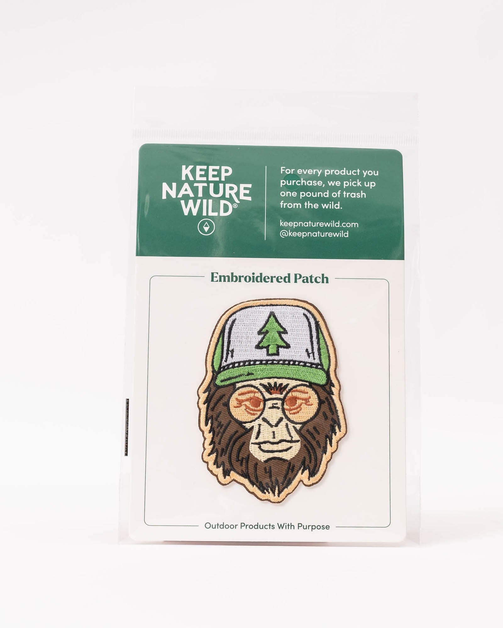 Keep Nature Wild Patch Clyde the Sasquatch | Patch