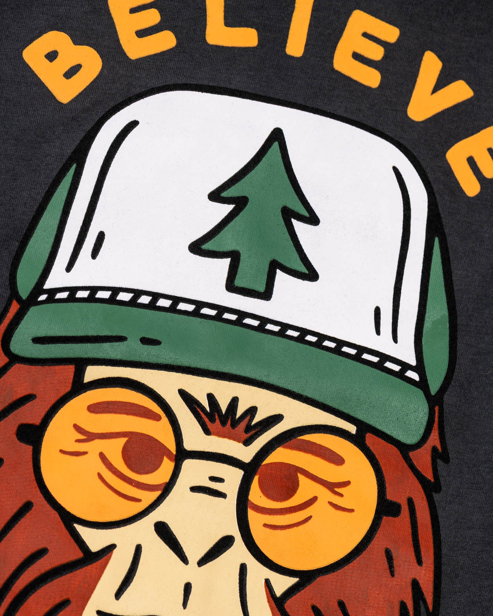 Keep Nature Wild Tee Clyde the Sasquatch Unisex Tee | Coal