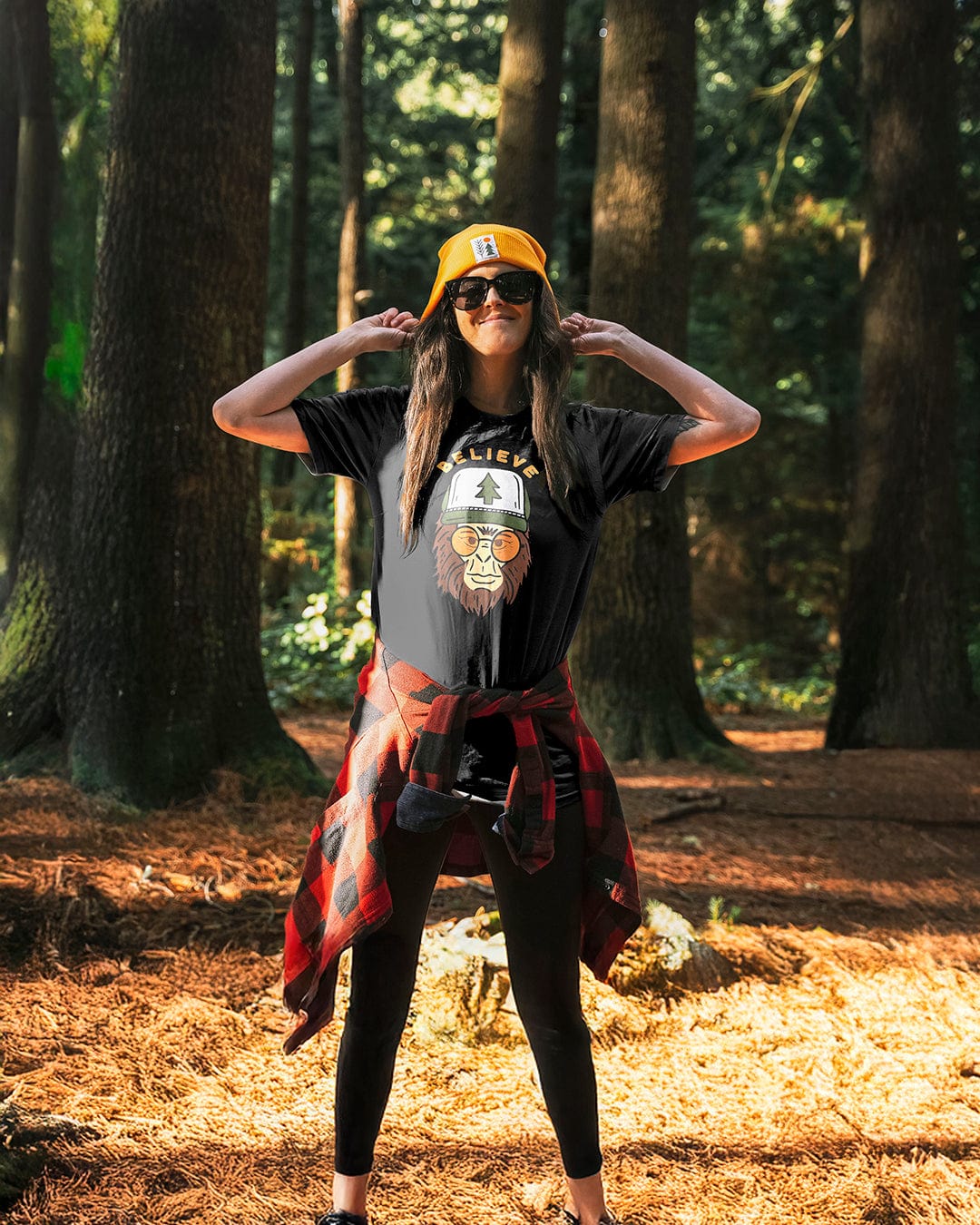 Keep Nature Wild Tee Clyde the Sasquatch Unisex Tee | Coal