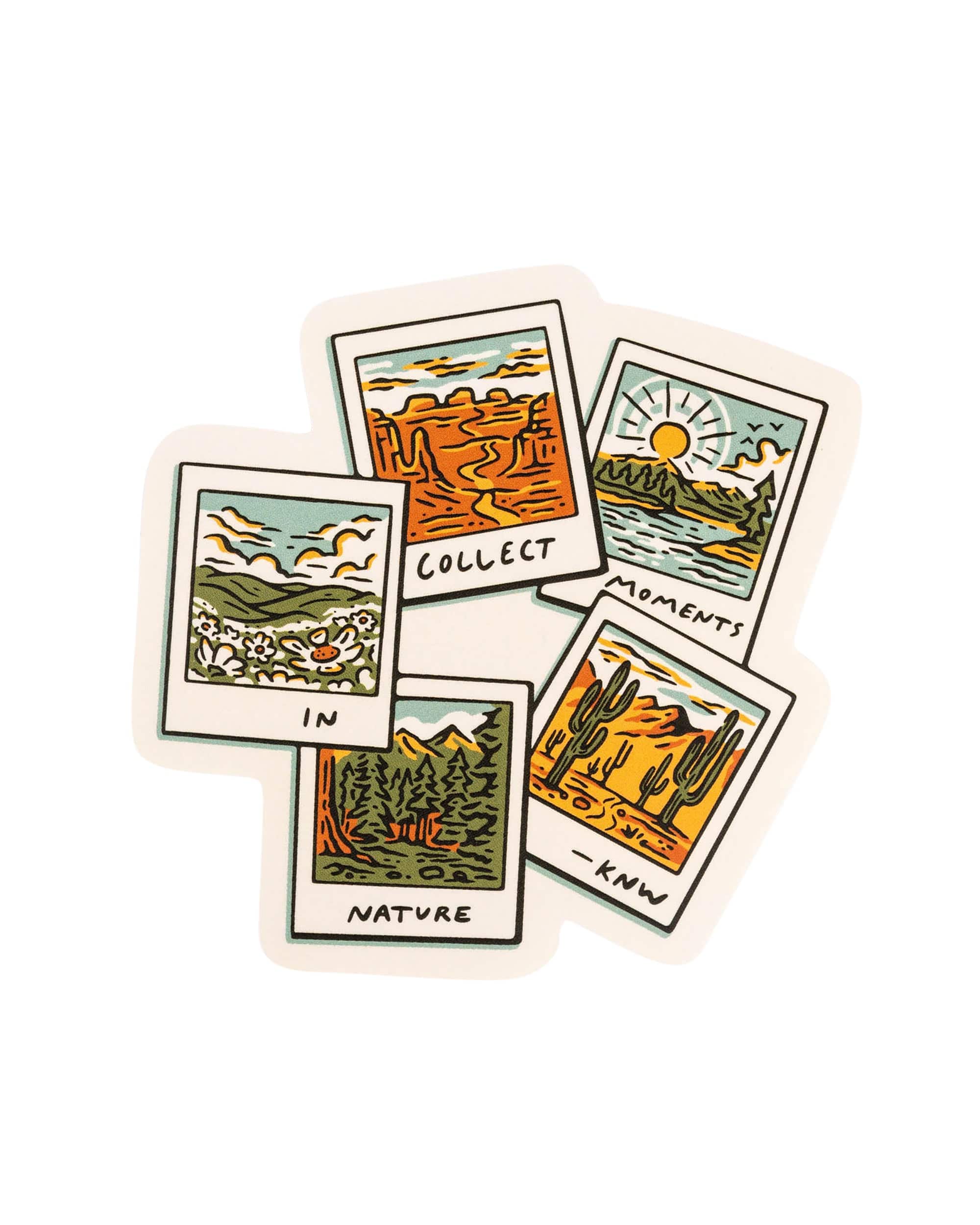 Keep Nature Wild Sticker Collect Moments in Nature | Sticker