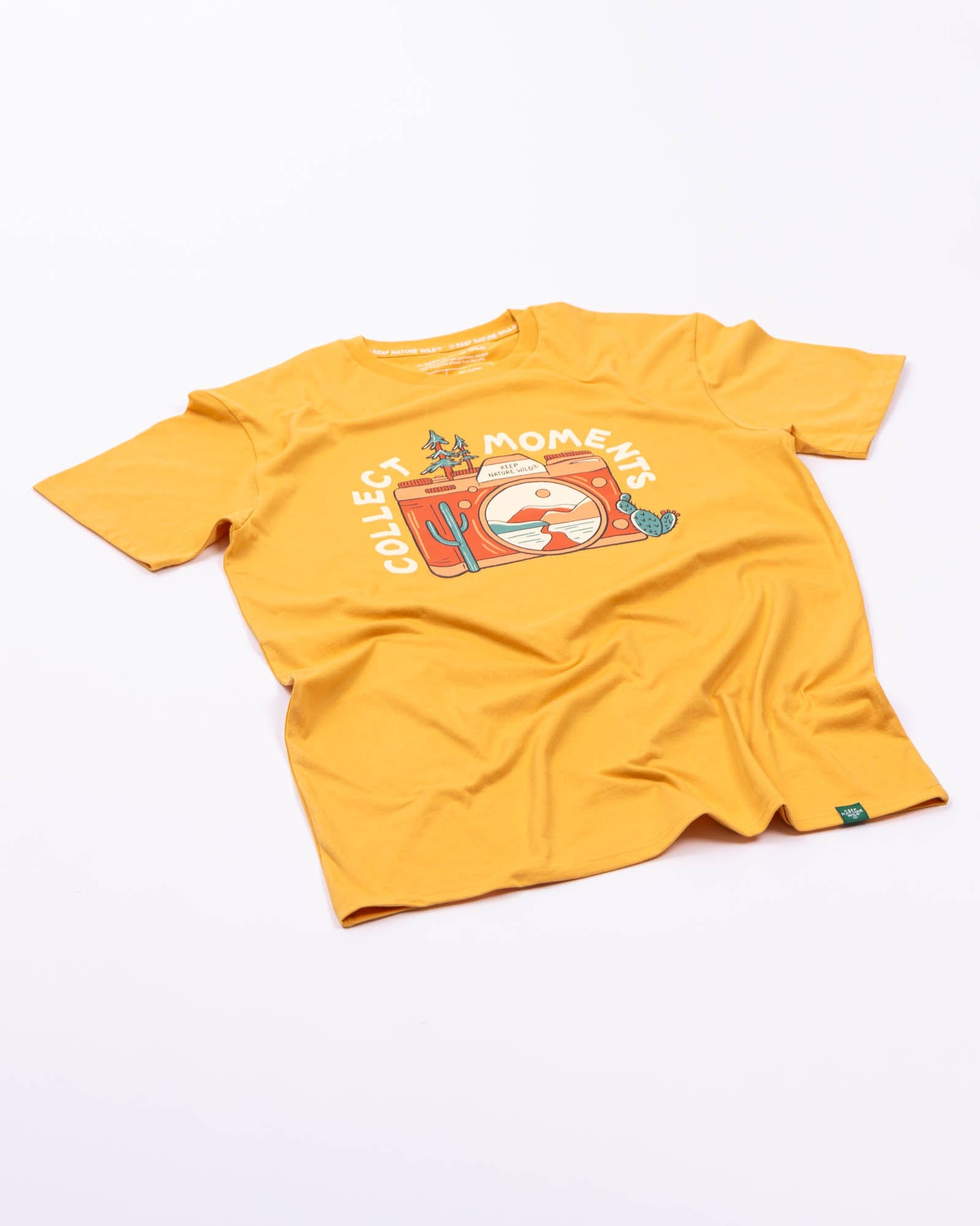 Keep Nature Wild Tee Collect Moments Unisex Tee | Mustard