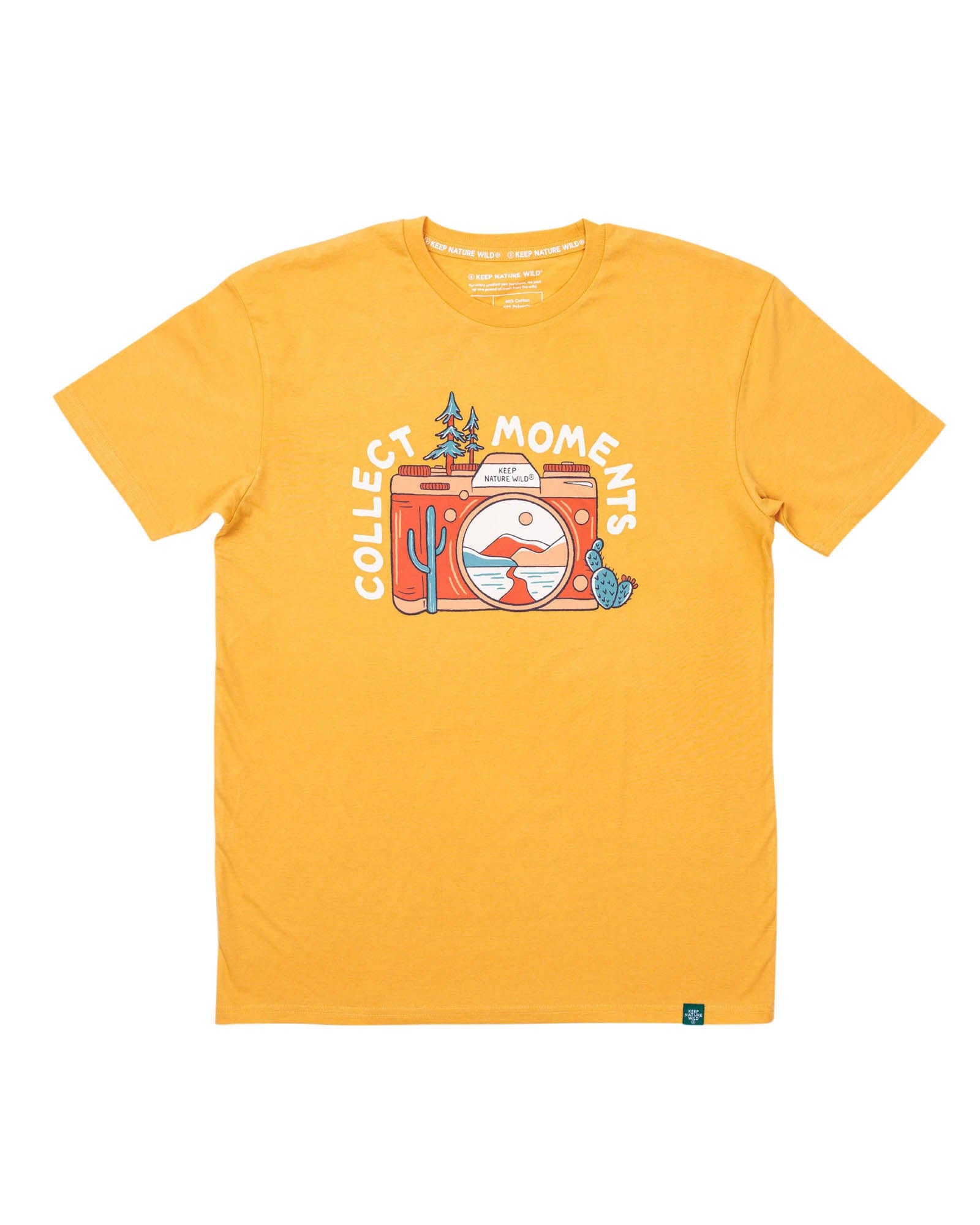 Keep Nature Wild Tee Collect Moments Unisex Tee | Mustard