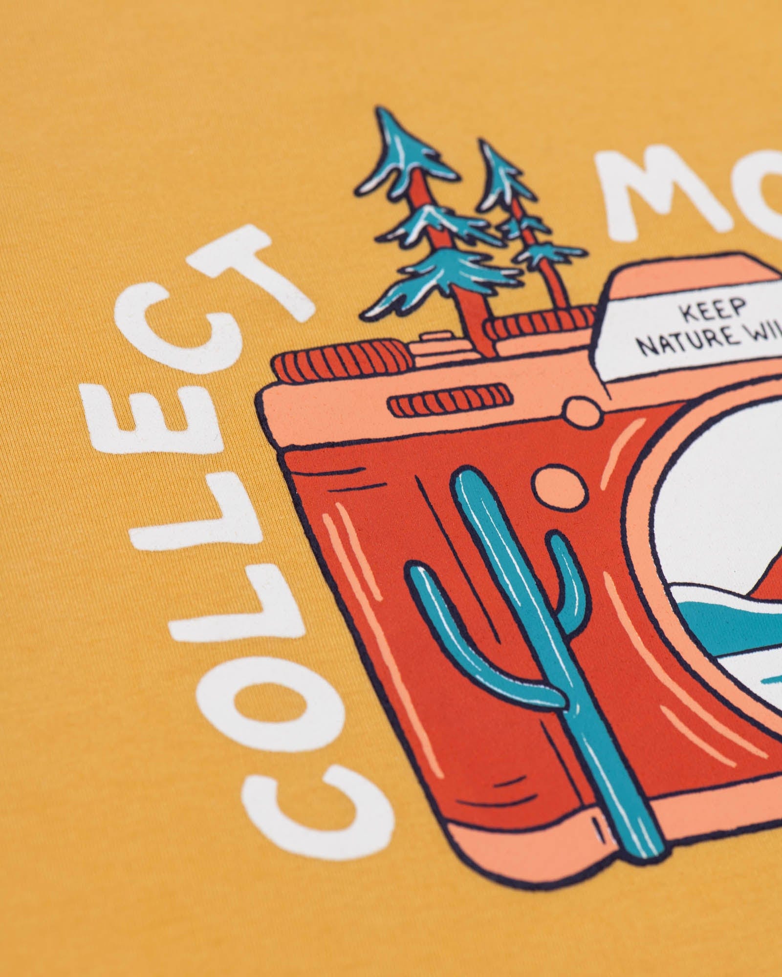 Keep Nature Wild Tee Collect Moments Unisex Tee | Mustard