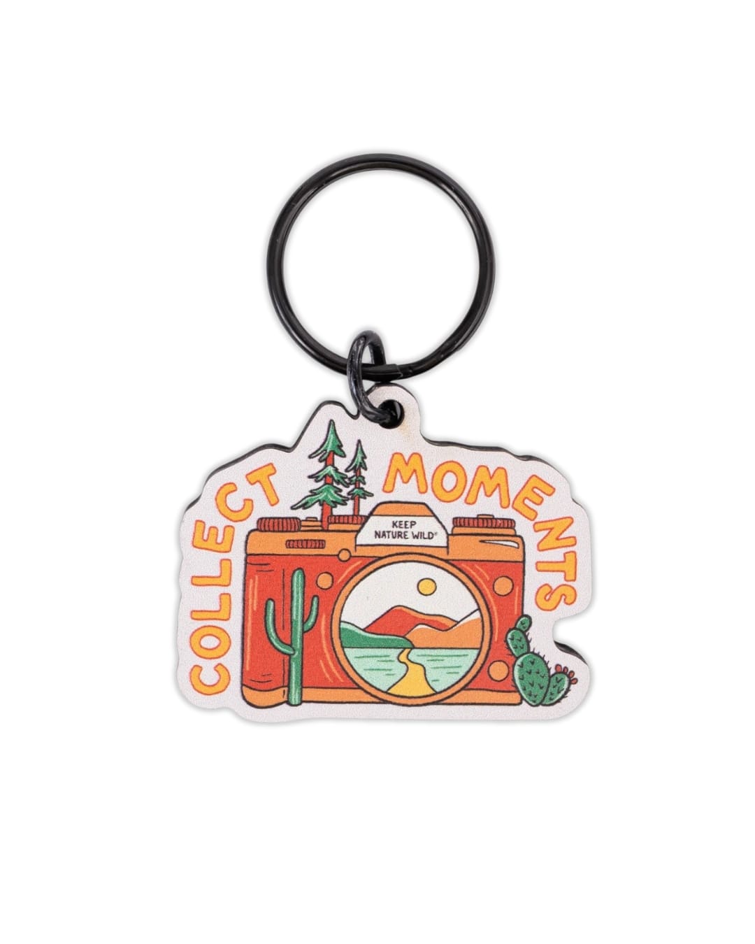 Keep Nature Wild Key Ring Collect Moments | Wood Key Ring