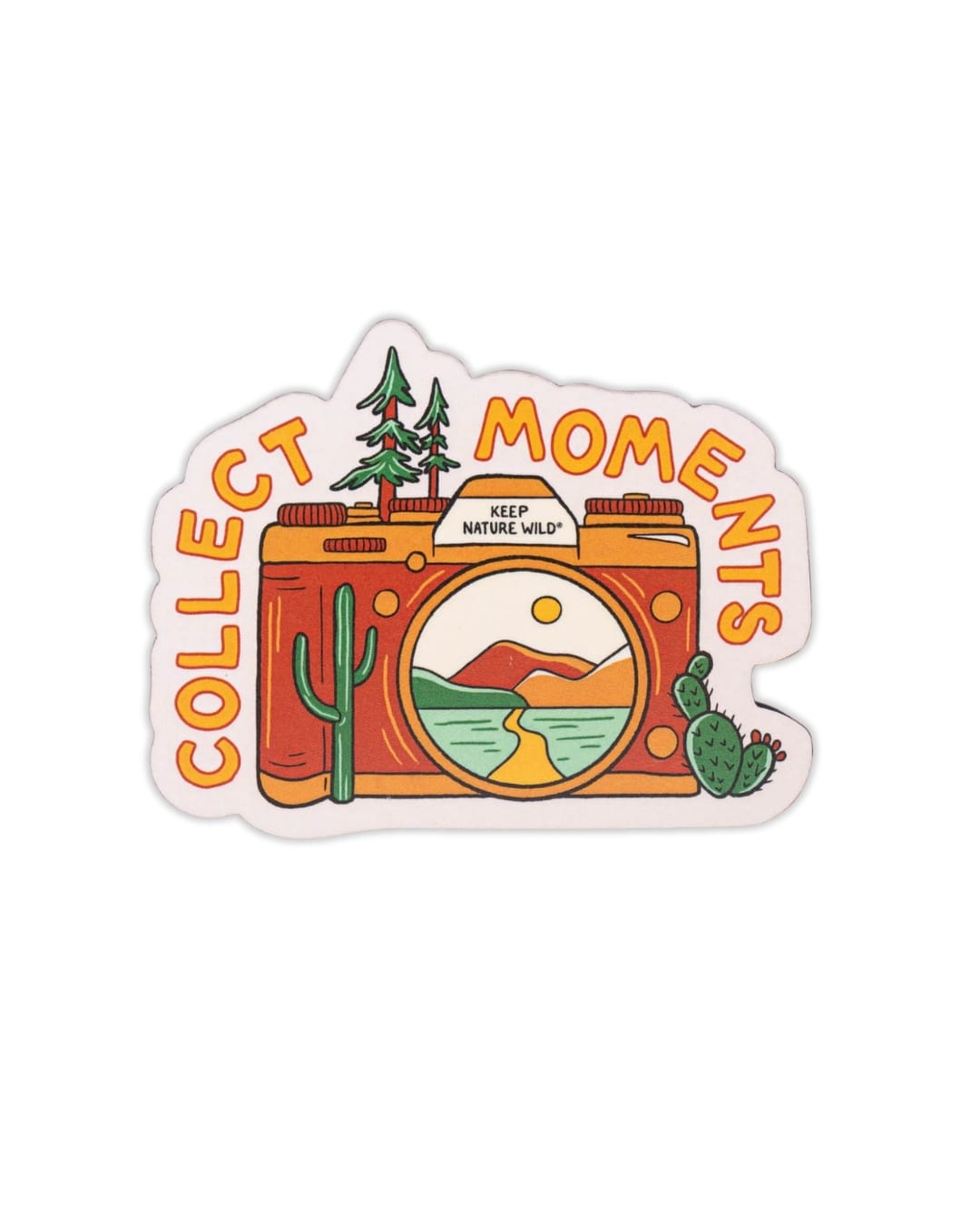 Keep Nature Wild Magnet Collect Moments | Wood Magnet