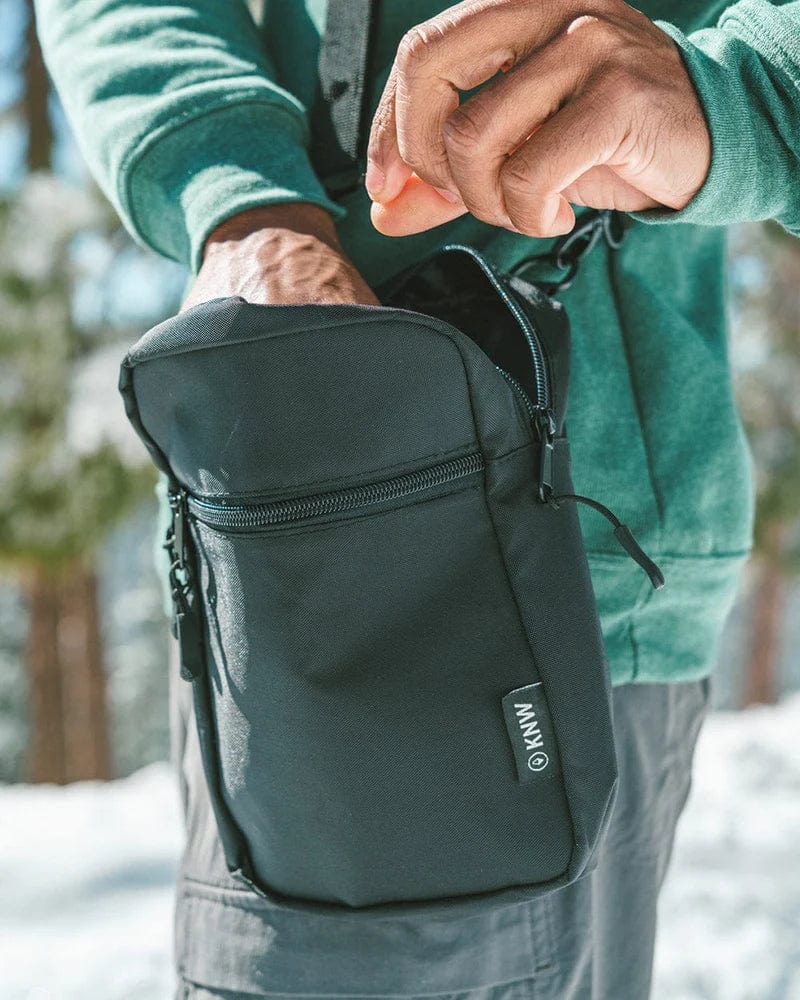Keep Nature Wild Crossbody Bag + Mystery Stickers Bundle | Black