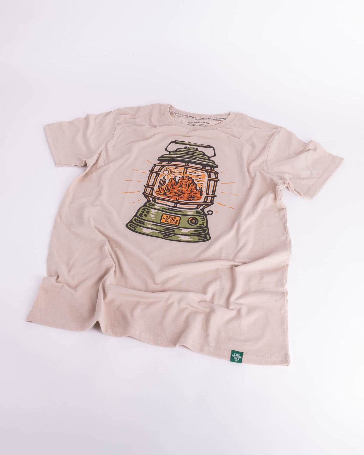 Keep Nature Wild Tee Desert Drifter | Unisex Tee | Heather Tan
