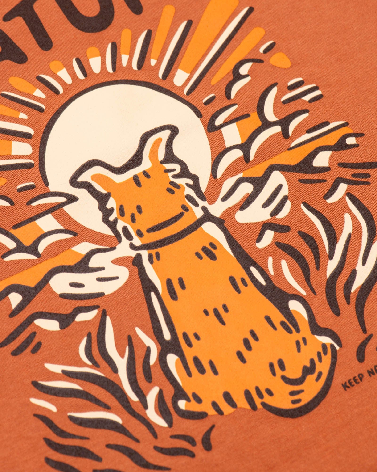 Keep Nature Wild Tee Dog Paws in Nature Unisex Tee | Redwood