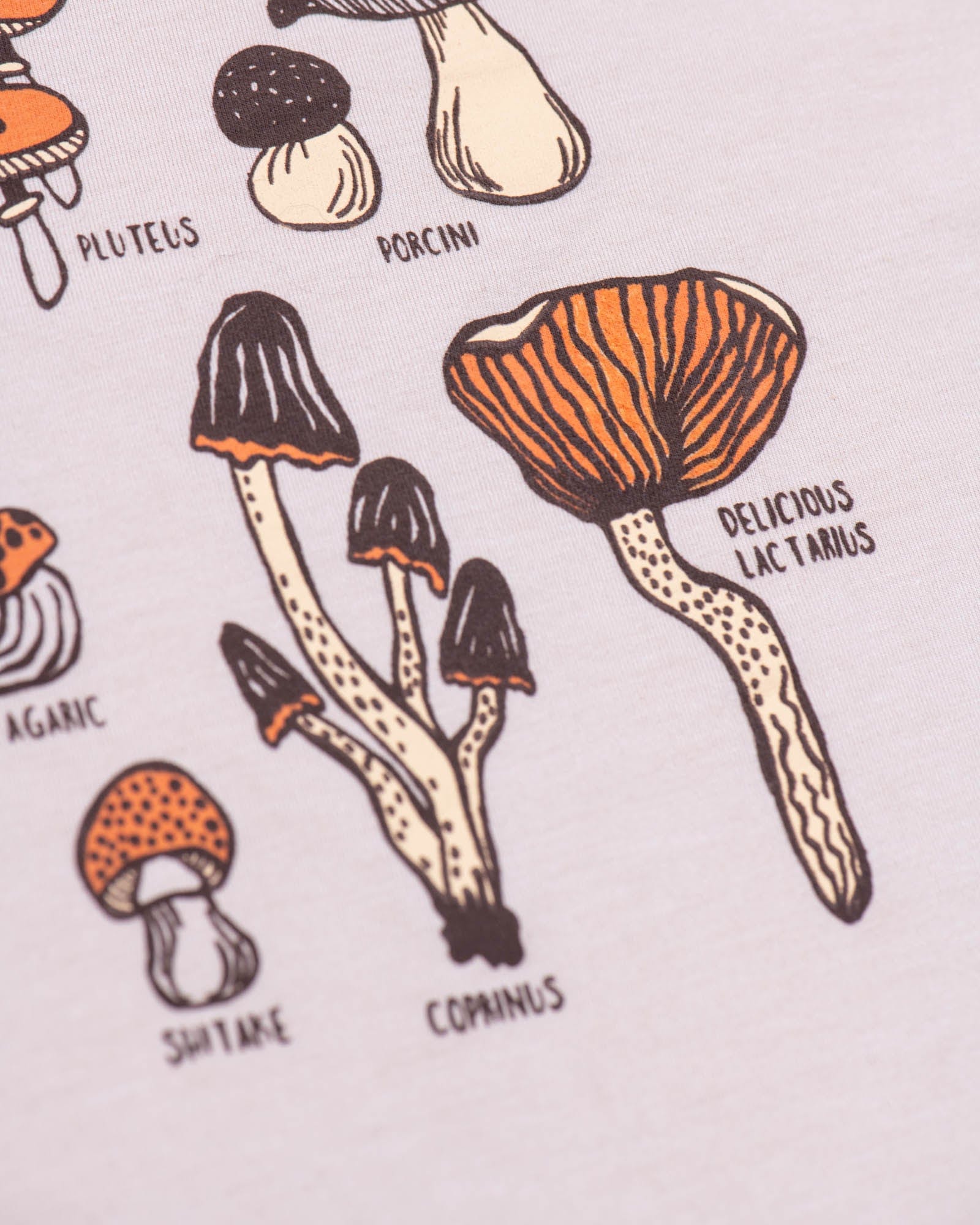 Keep Nature Wild Tee Edible Mushrooms Unisex Tee | Heather Tan
