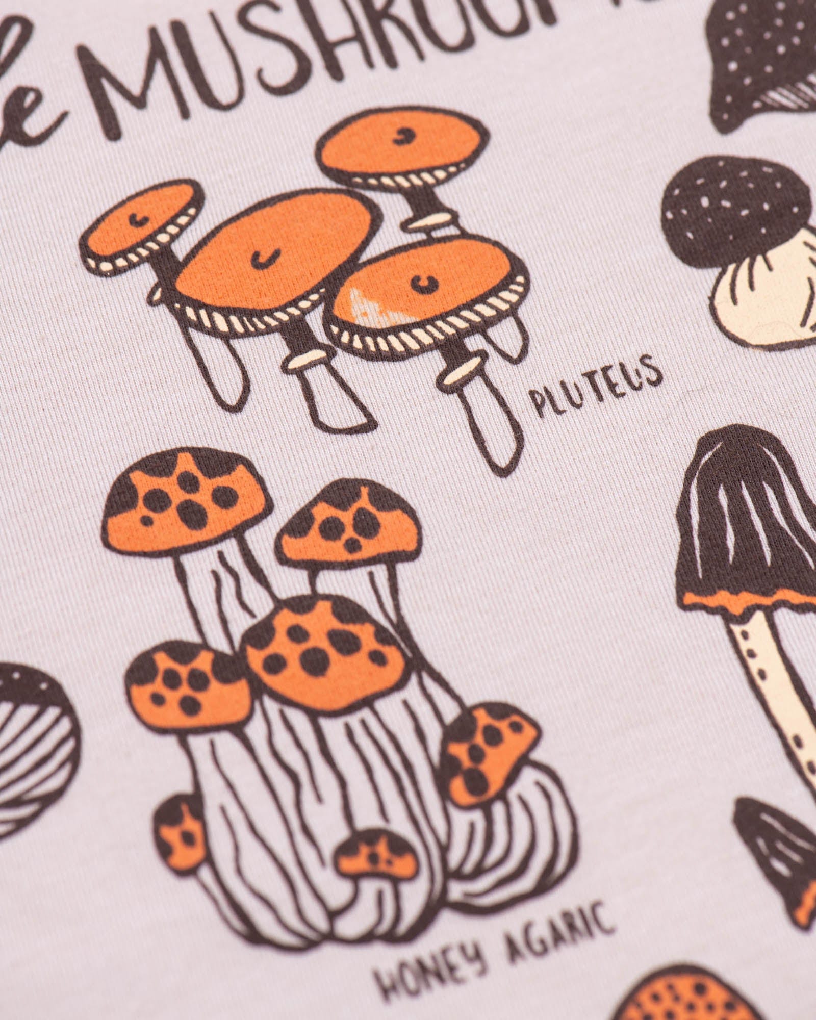 Keep Nature Wild Tee Edible Mushrooms Unisex Tee | Heather Tan