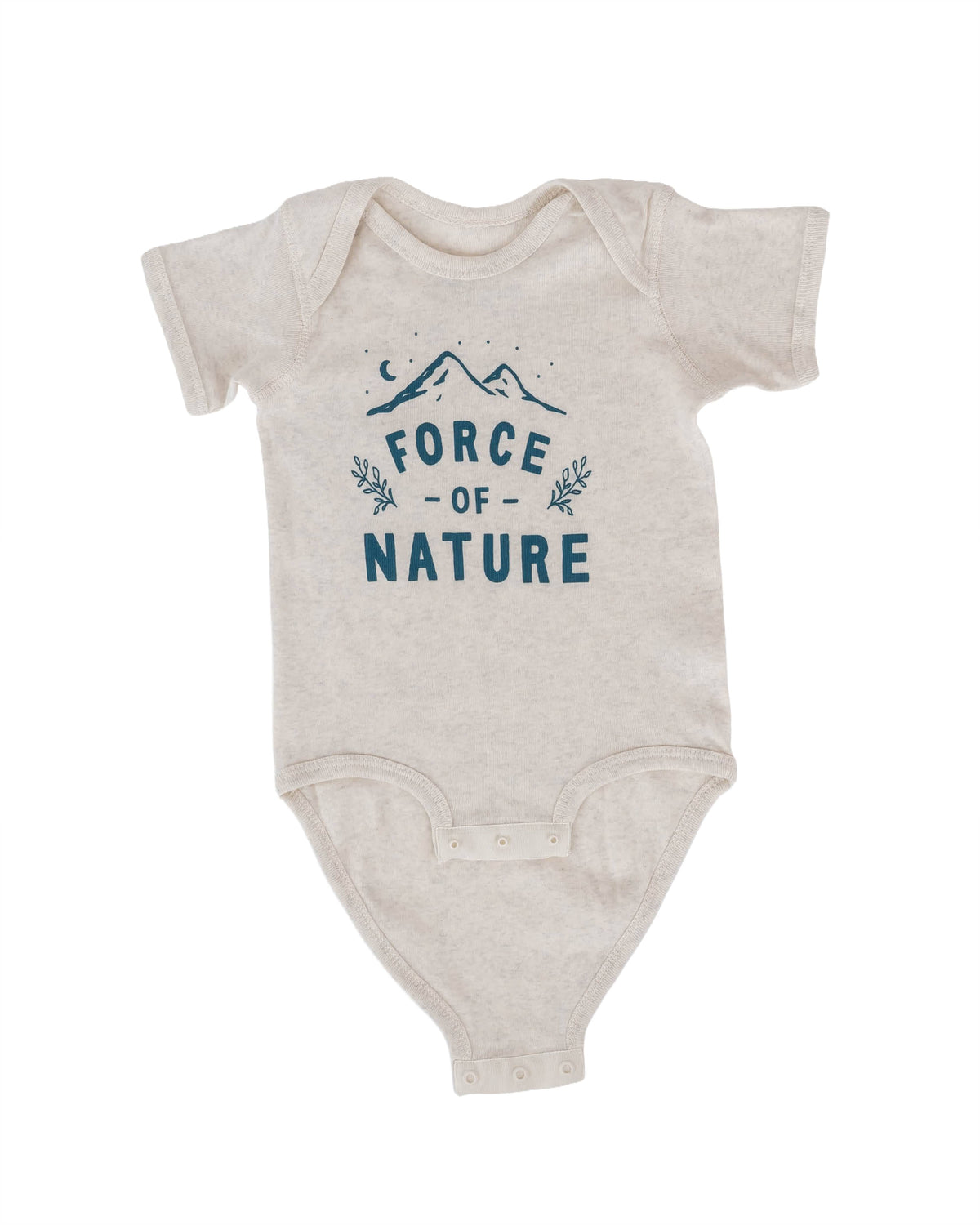 Keep Nature Wild Kids Force of Nature Baby Bodysuit | Natural Echo