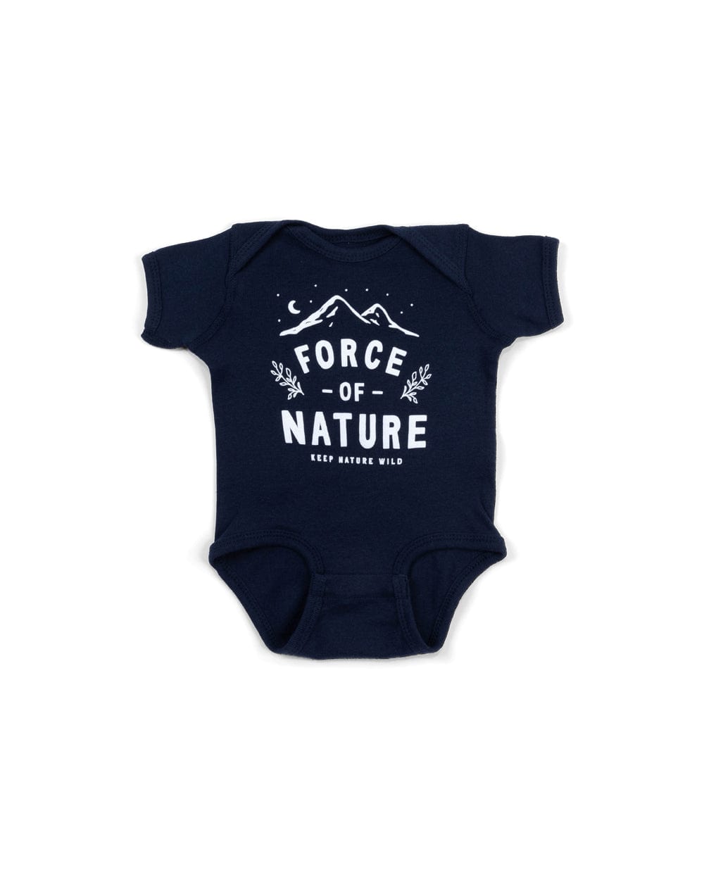 Keep Nature Wild Kids Force of Nature Onesie | Navy