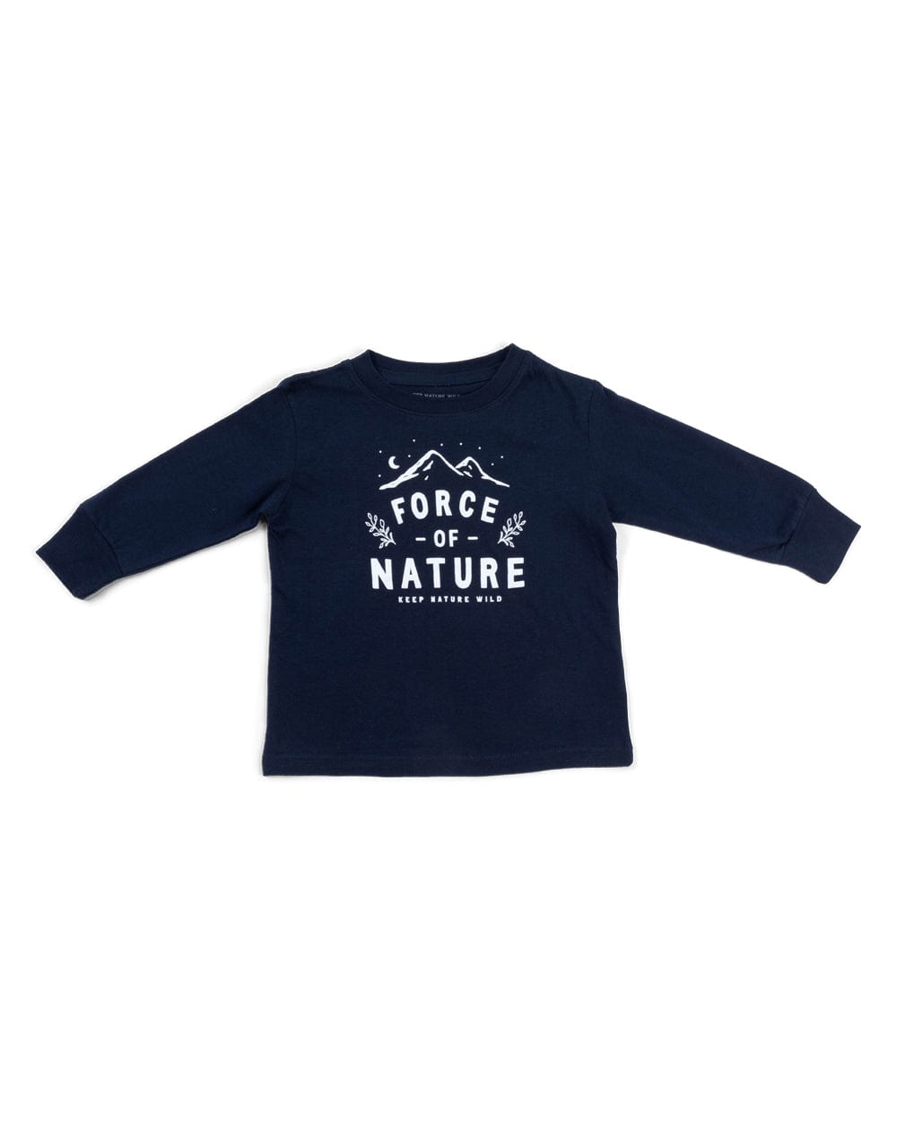 Keep Nature Wild Kids Force of Nature Toddler Long Sleeve | Navy