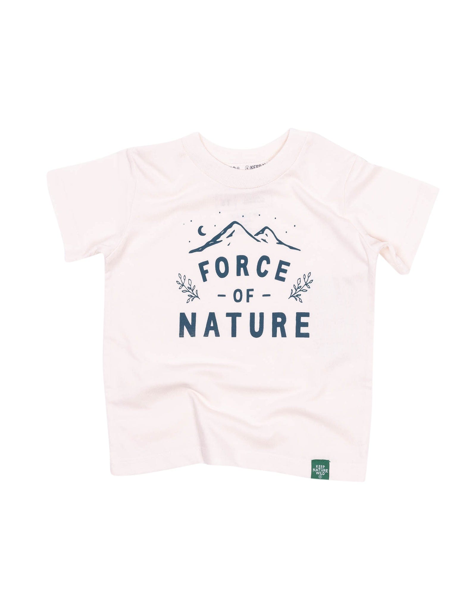 Keep Nature Wild Kids Force of Nature Toddler Tee | Heather Natural