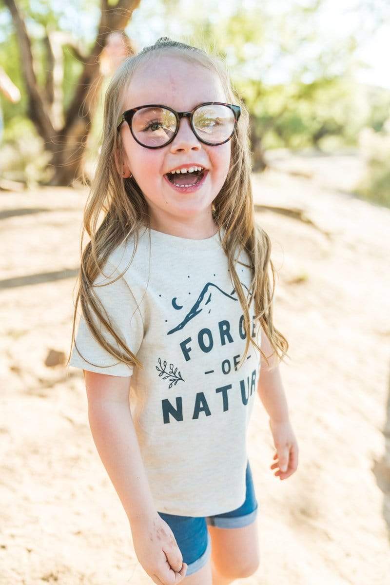 Keep Nature Wild Kids Force of Nature Toddler Tee | Natural