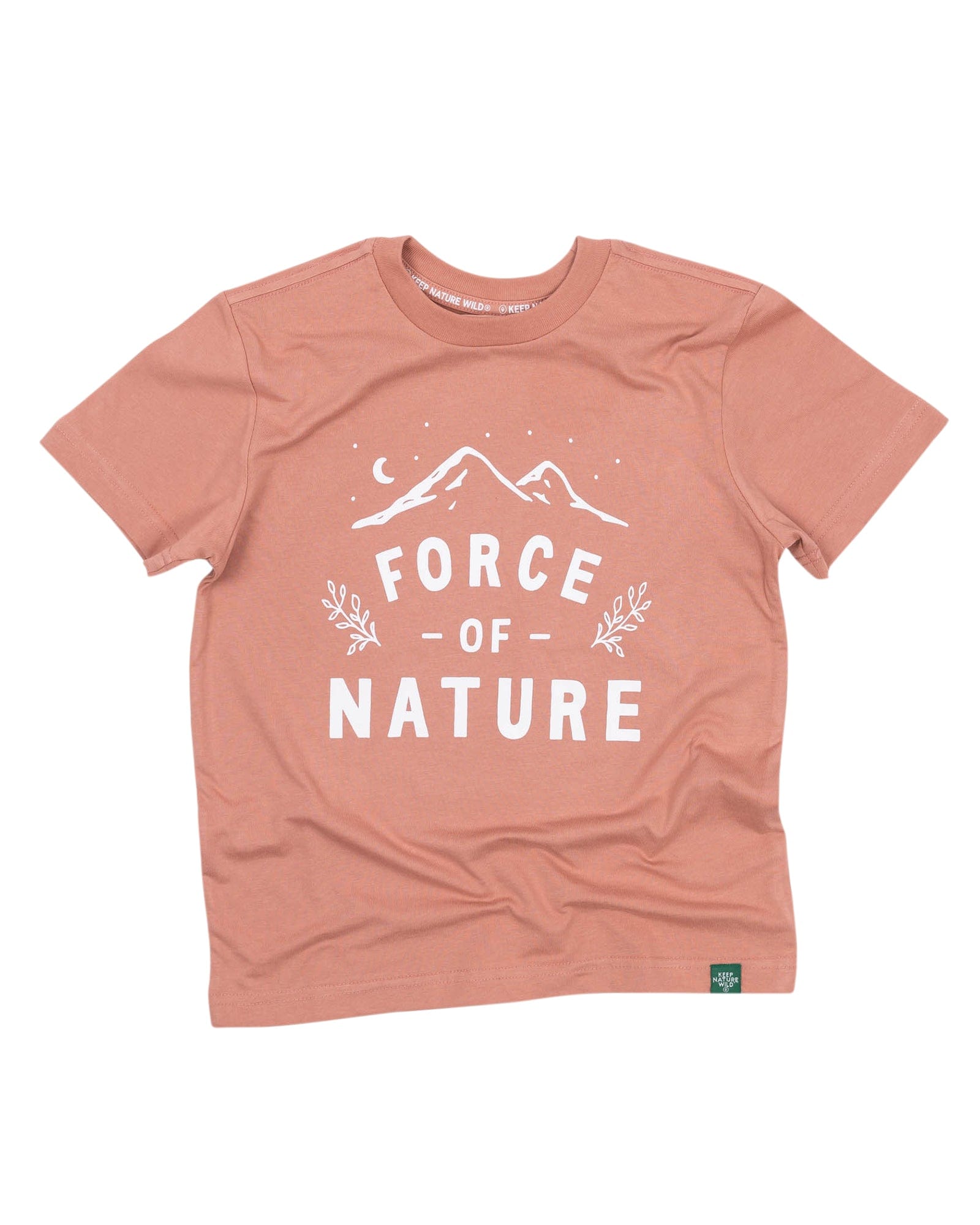 Keep Nature Wild Kids Force of Nature Youth Tee | Canyon Rose
