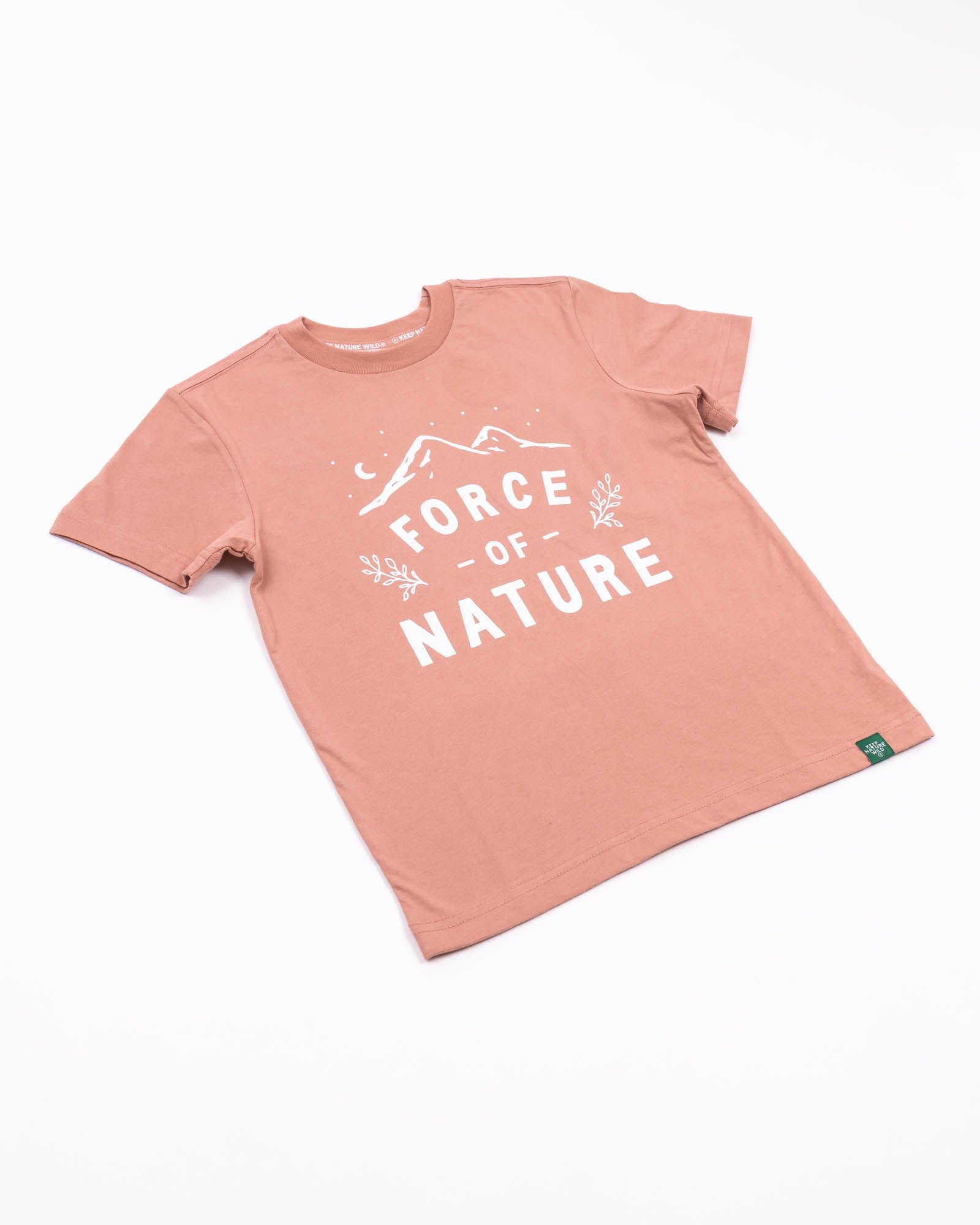 Keep Nature Wild Kids Force of Nature Youth Tee | Canyon Rose