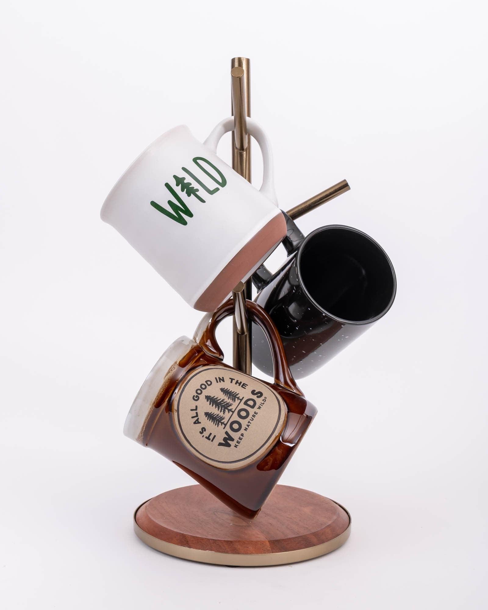 Keep Nature Wild Mug Good In The Woods Ceramic Mug | Brown