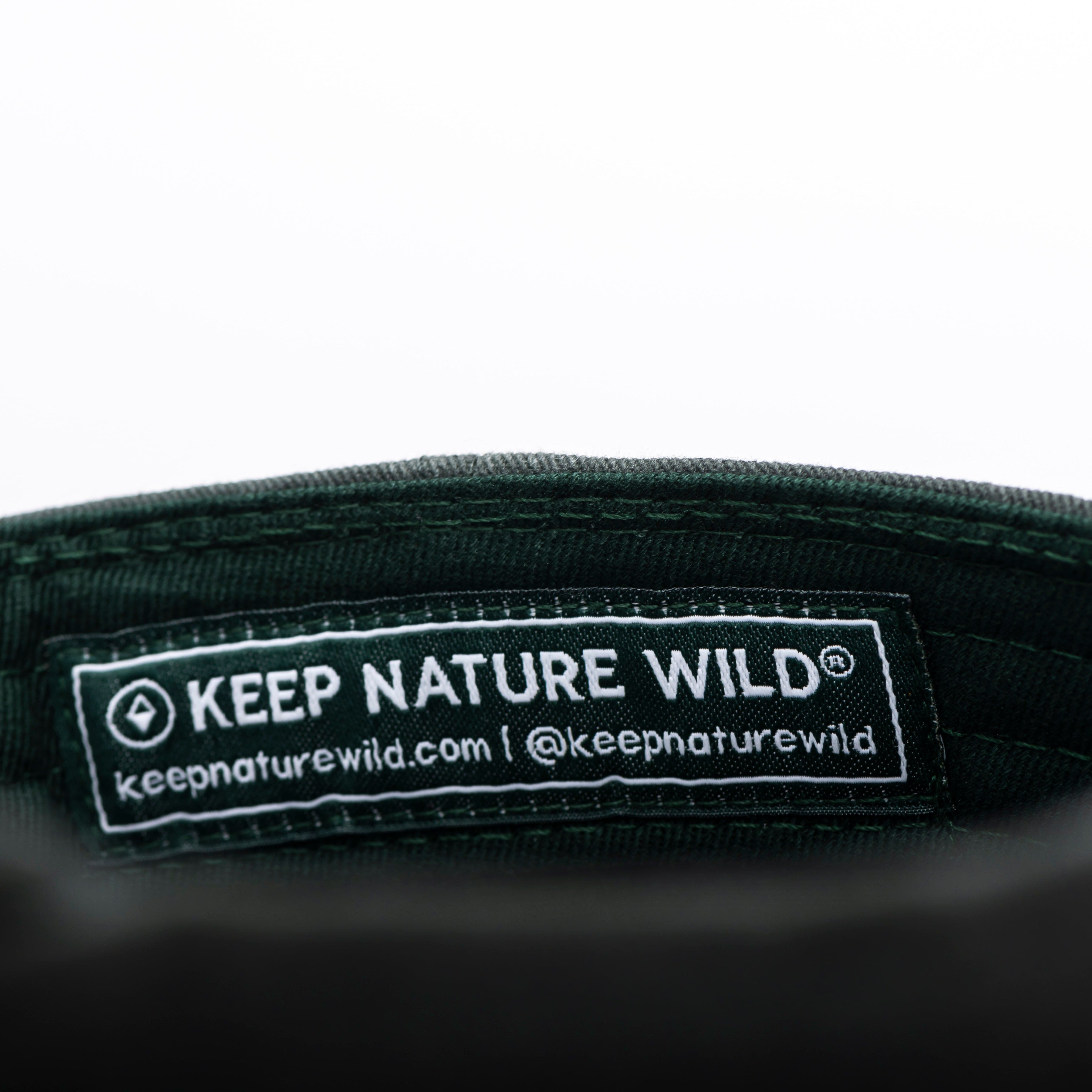Keep Nature Wild Hat Good in the Woods Dad Hat | Faded Forest