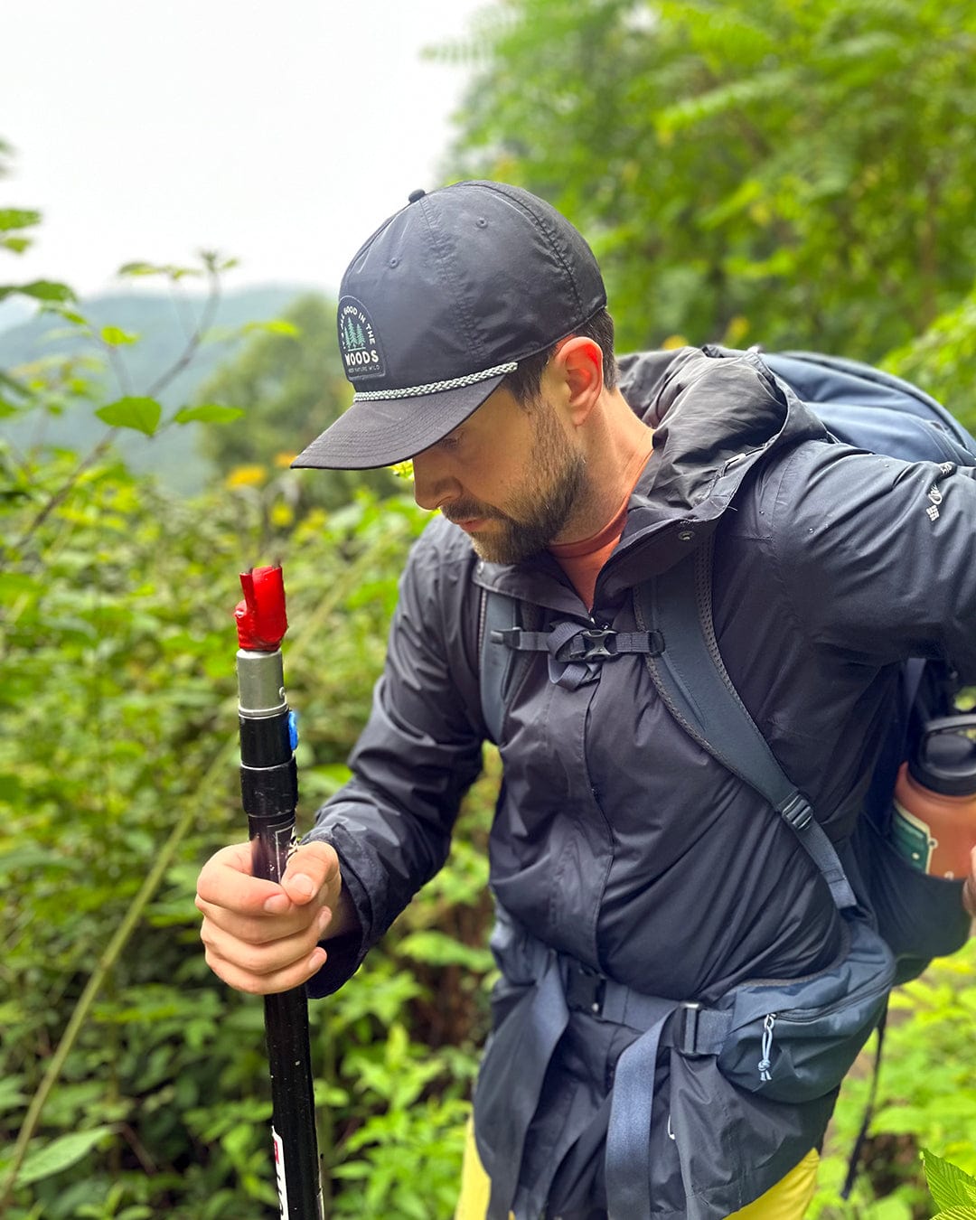 Keep Nature Wild Hat Good in the Woods Trail Hat | Black