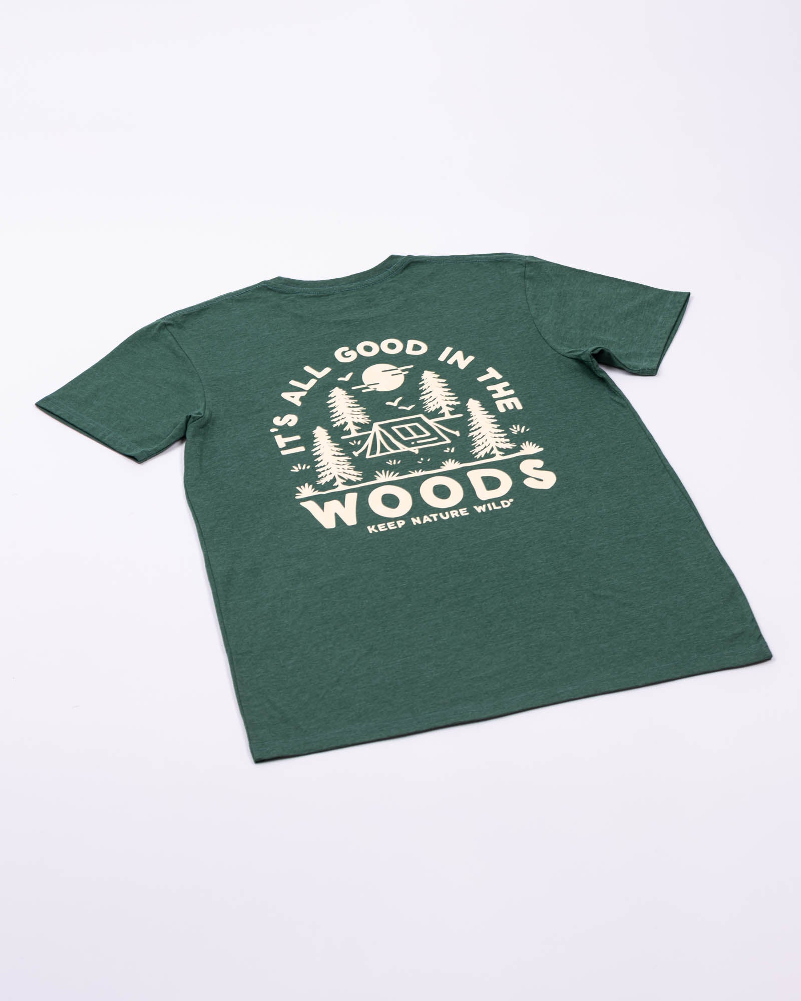 Keep Nature Wild Tee Good in the Woods Unisex Tee | Forest