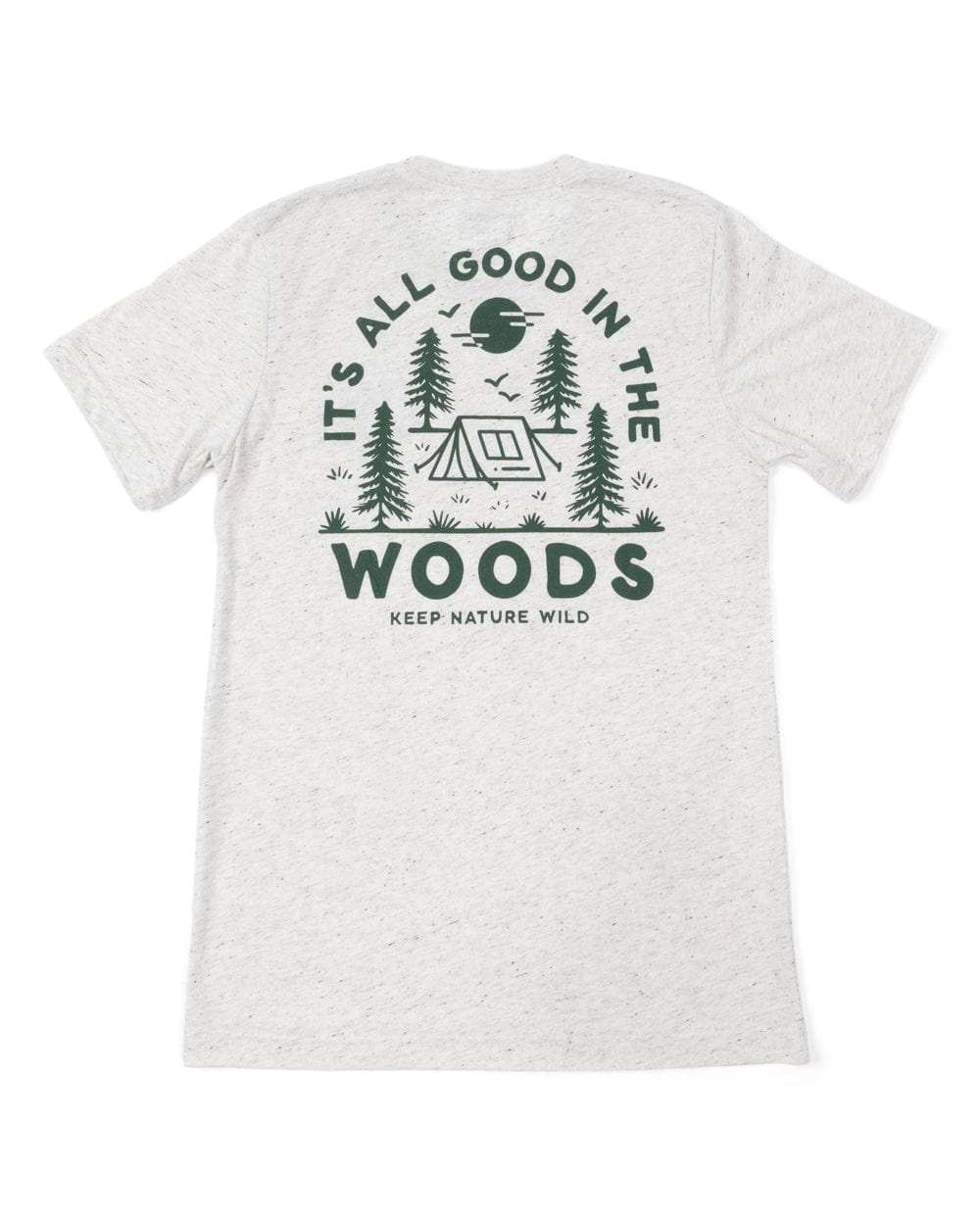 Keep Nature Wild Tee Good in the Woods Unisex Tee | Sandstone