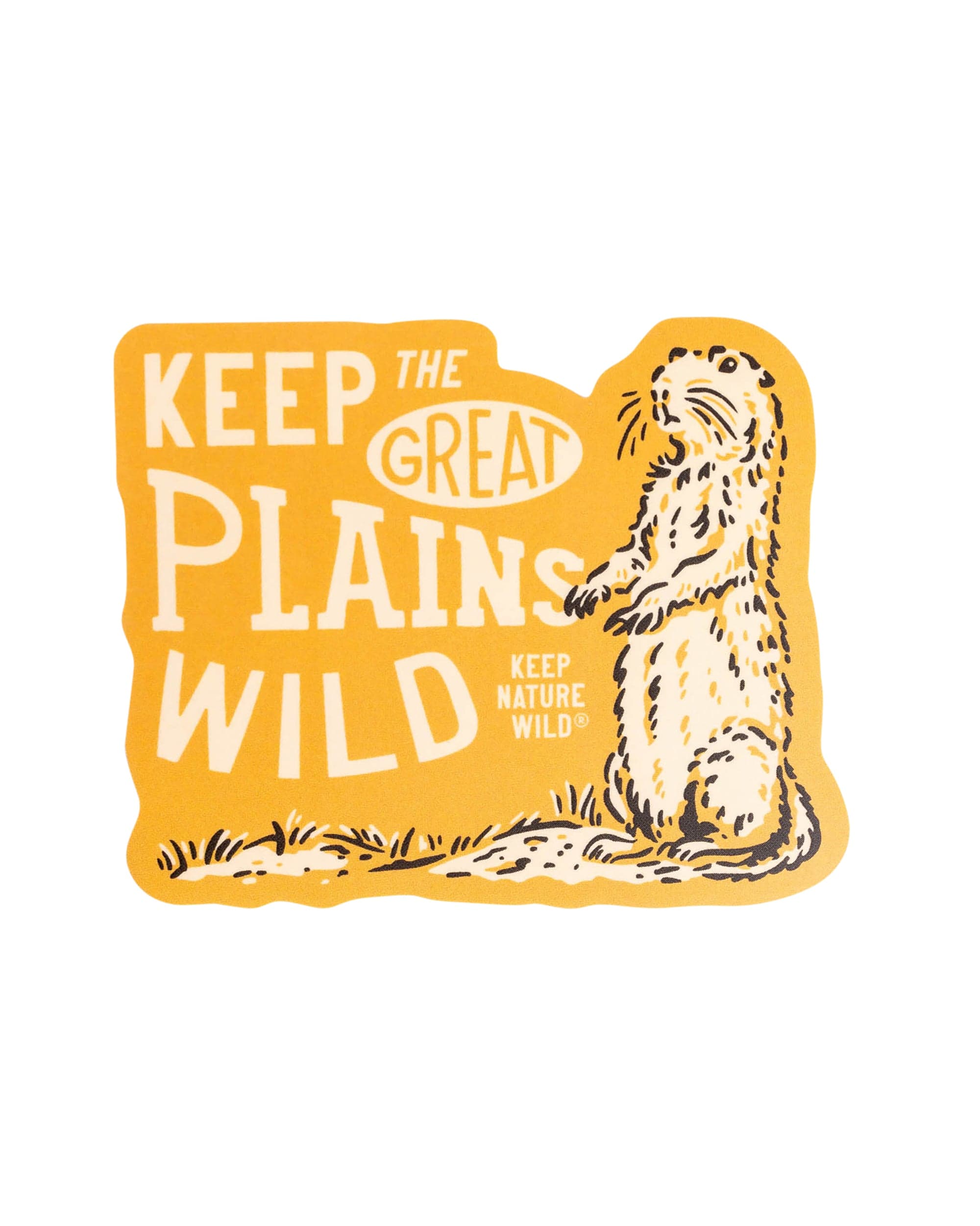 Keep Nature Wild Sticker Great Plains | Sticker
