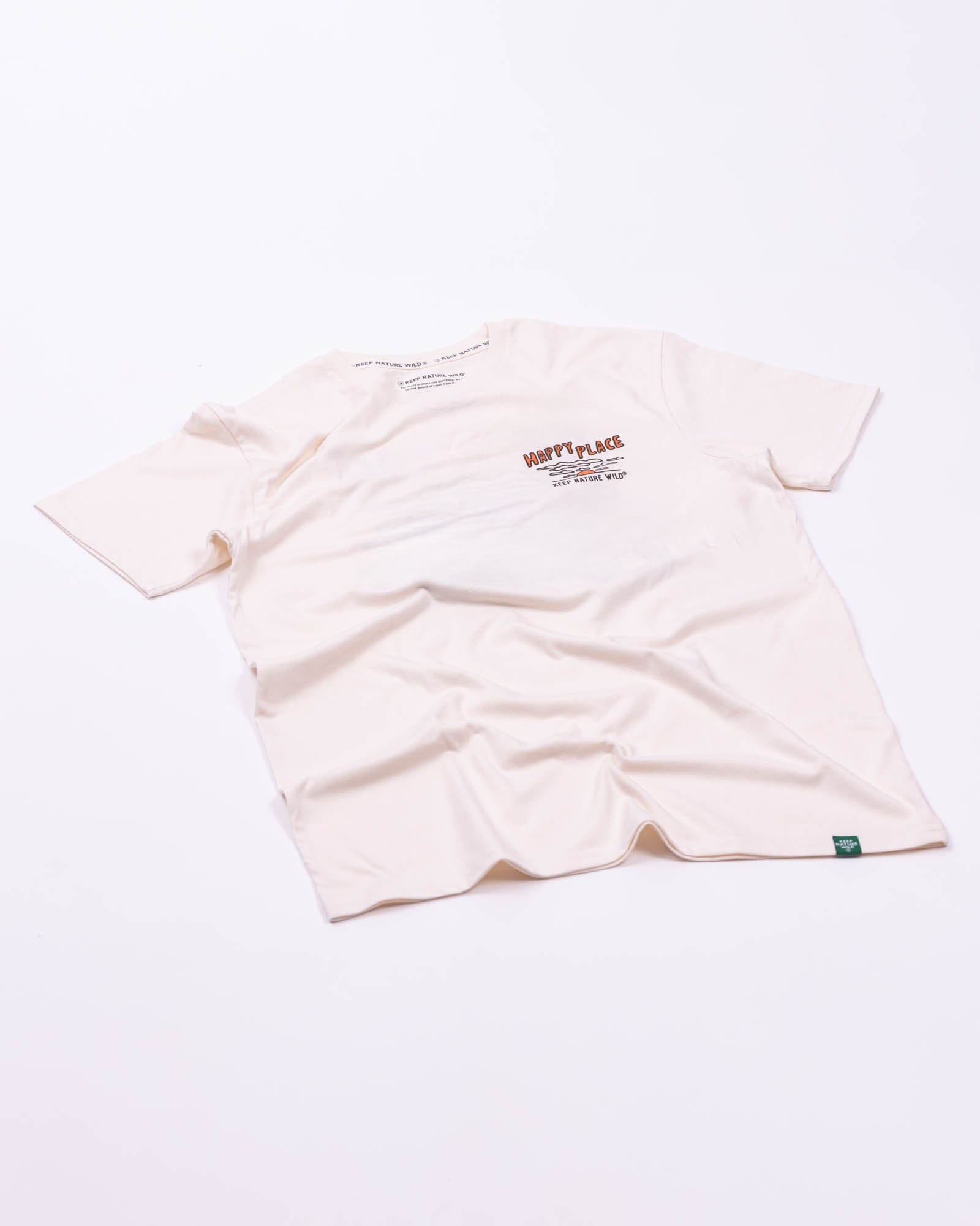 Keep Nature Wild Tee Happy Place Shoreline Unisex Tee | Natural