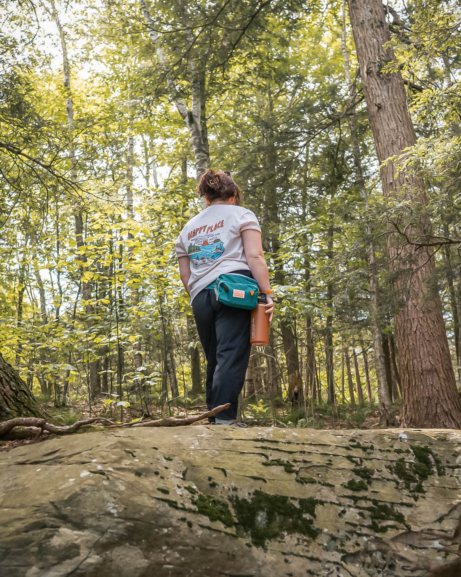 Keep Nature Wild Tee Happy Place Shoreline Unisex Tee | Natural