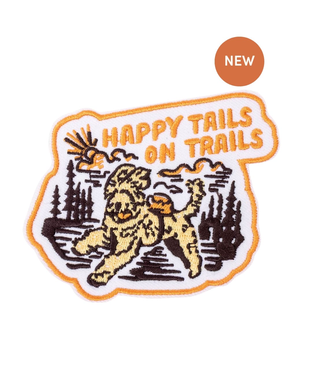 Keep Nature Wild Patch Happy Tails on Trails Forest | Patch